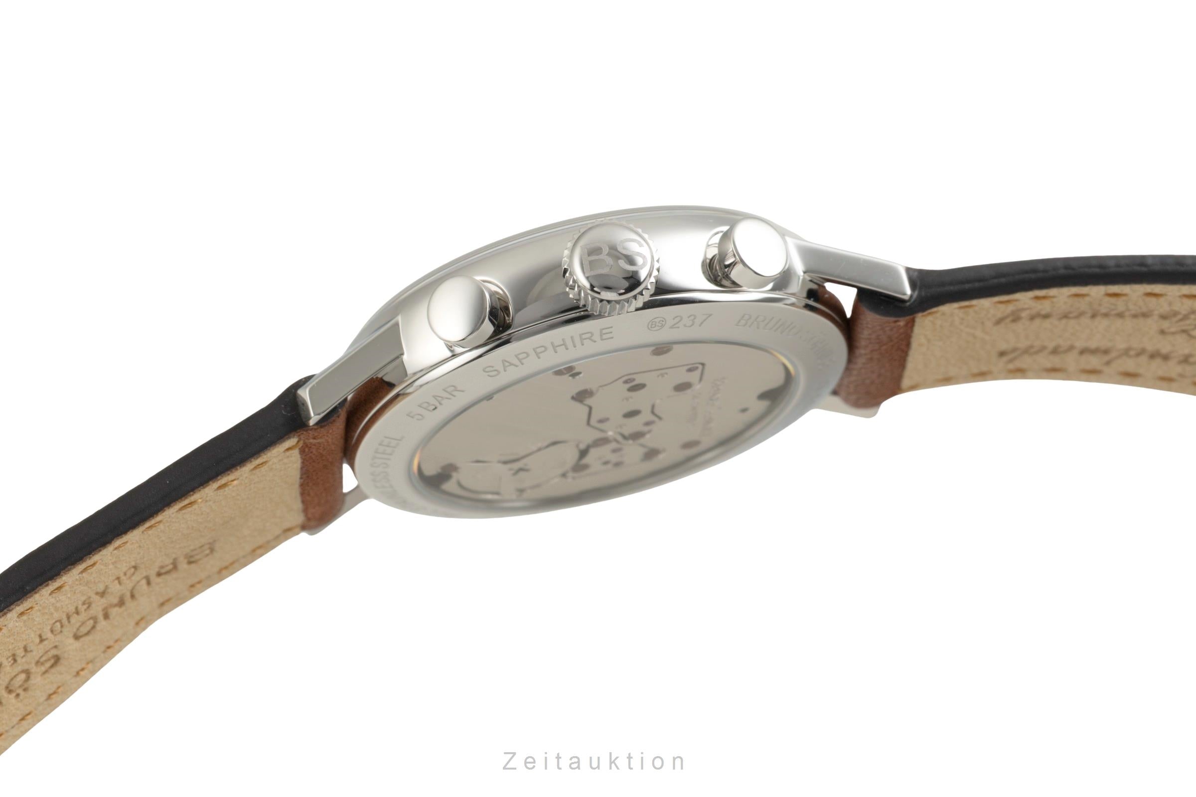 Bruno Söhnle Glashütte Bergamo Chronograph cronógrafo acero cuarzo reloj para caballeros 17-13237-831  [2602741]