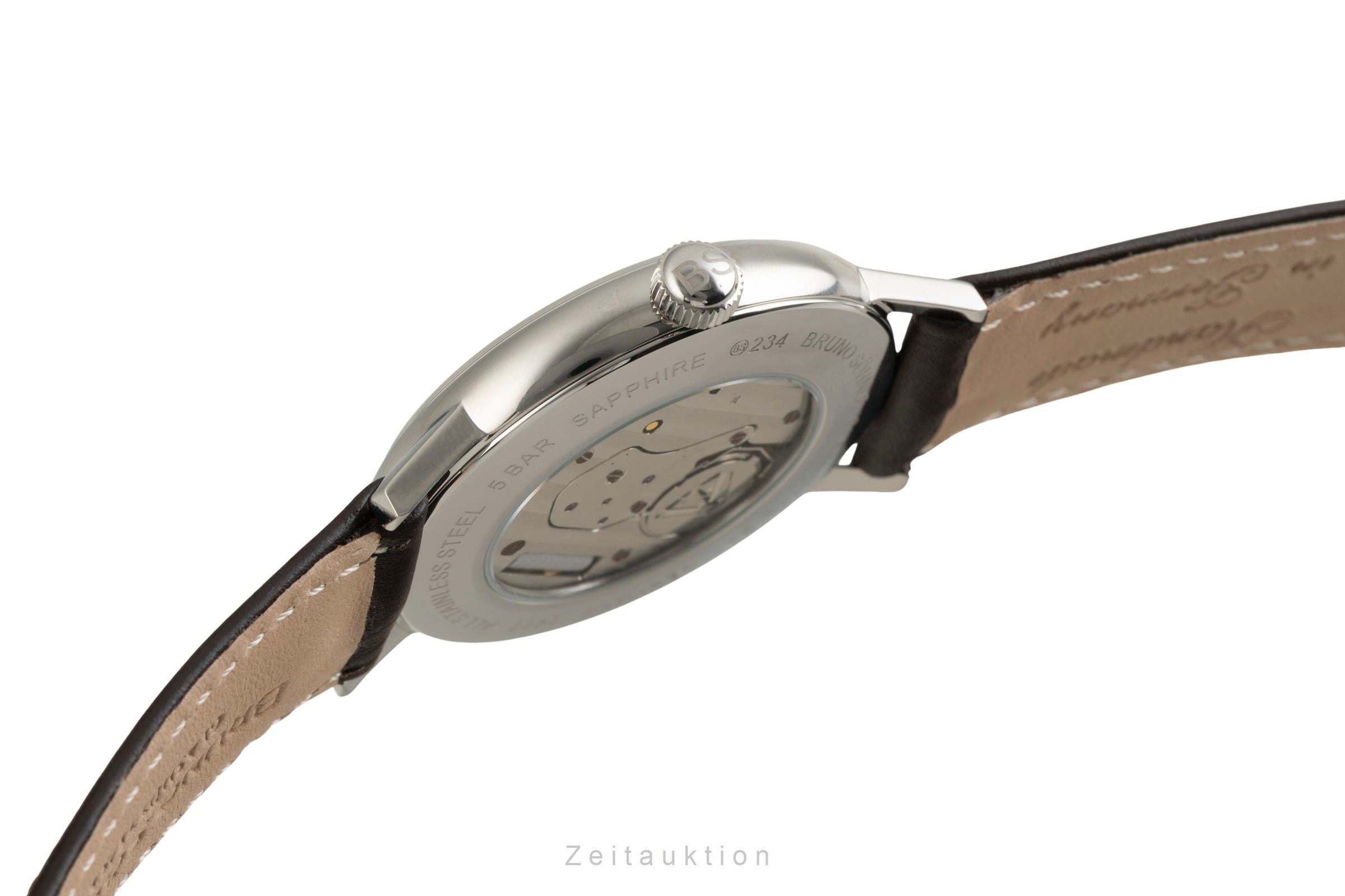 Bruno Söhnle Glashütte Bergamo Big acero cuarzo reloj para caballeros 17-13234-131  [2602742]