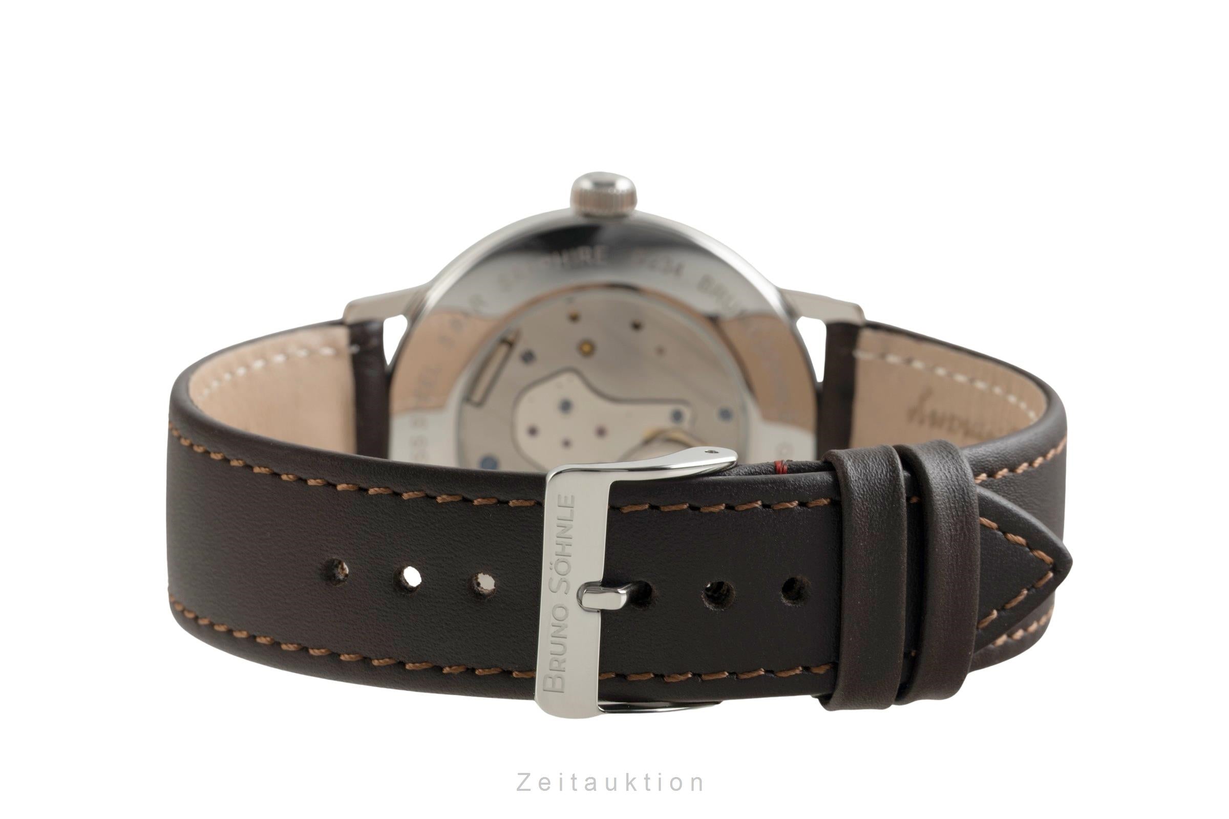 Bruno Söhnle Glashütte Bergamo Big acero cuarzo reloj para caballeros 17-13234-131  [2602742]
