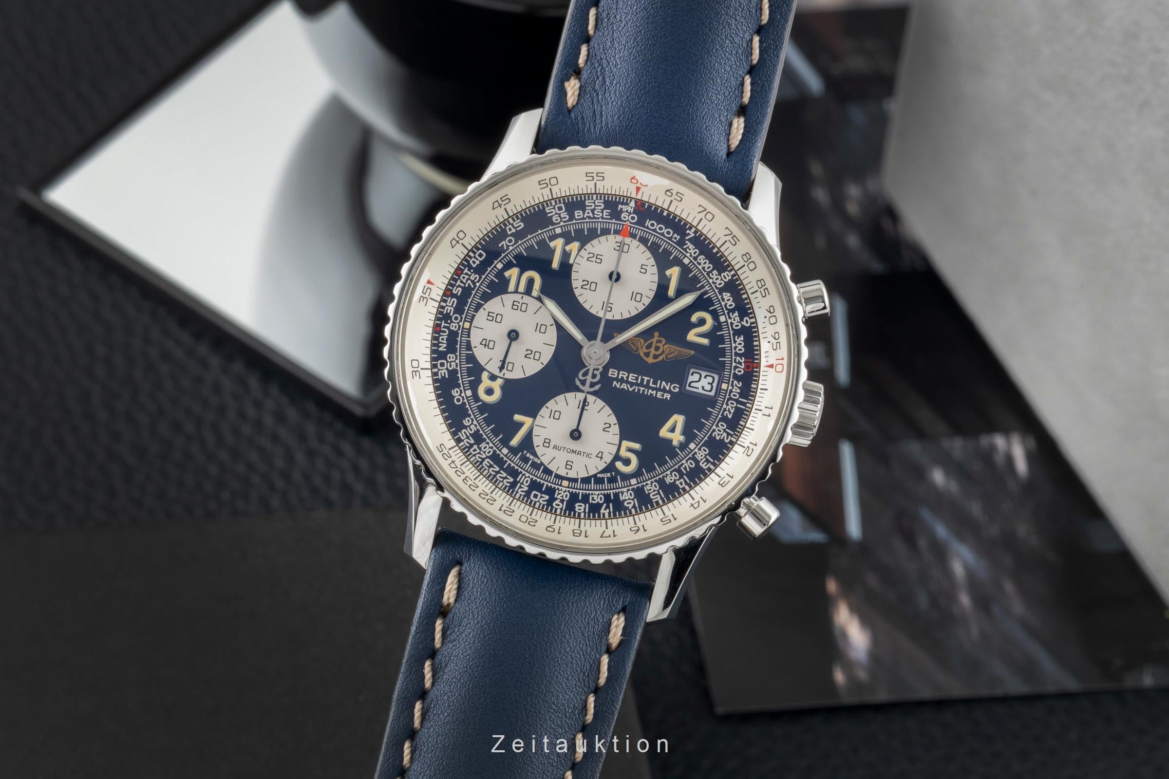 BREITLING アンティーク 自動巻腕時計 Breitling Navitimer chronograph steel automatic Kal. B13 Ref