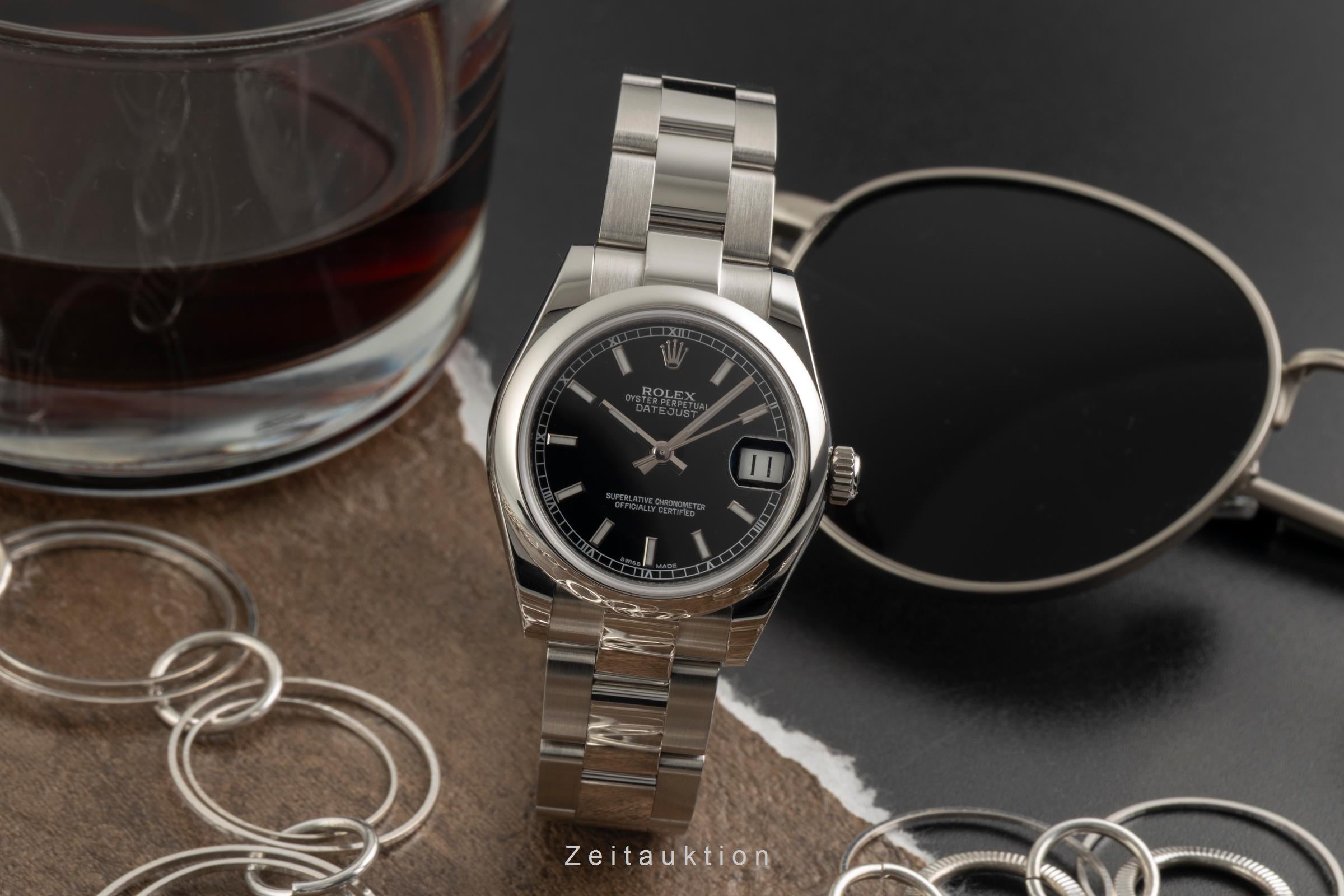 Rolex Datejust acier automatique montre pour femmes 178240  [2602751]
