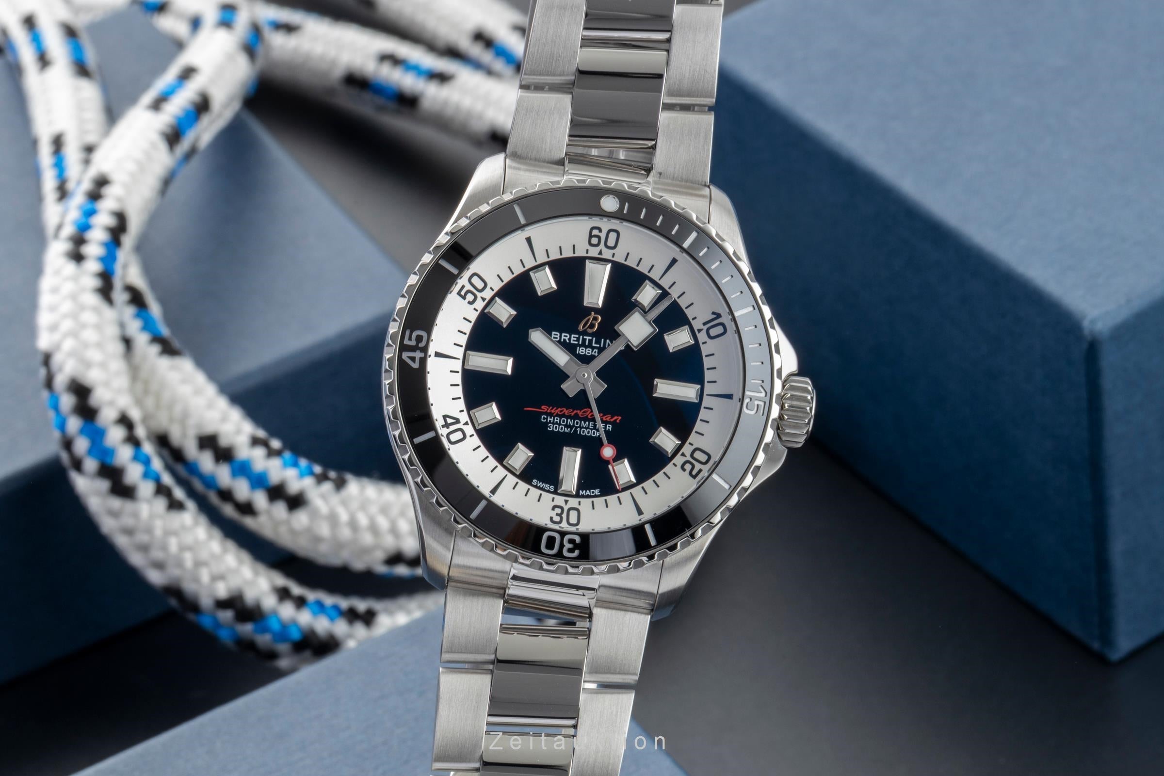 Breitling Superocean acciaio automatismo orologio da uomo A17375211B1A1 LP: 5650EUR  [2602752]