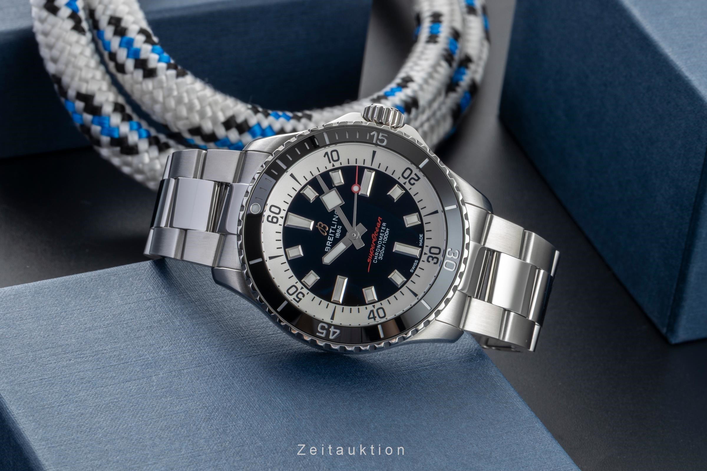 Breitling Superocean steel automatic men's watch A17375211B1A1 LP: 5650EUR  [2602752]