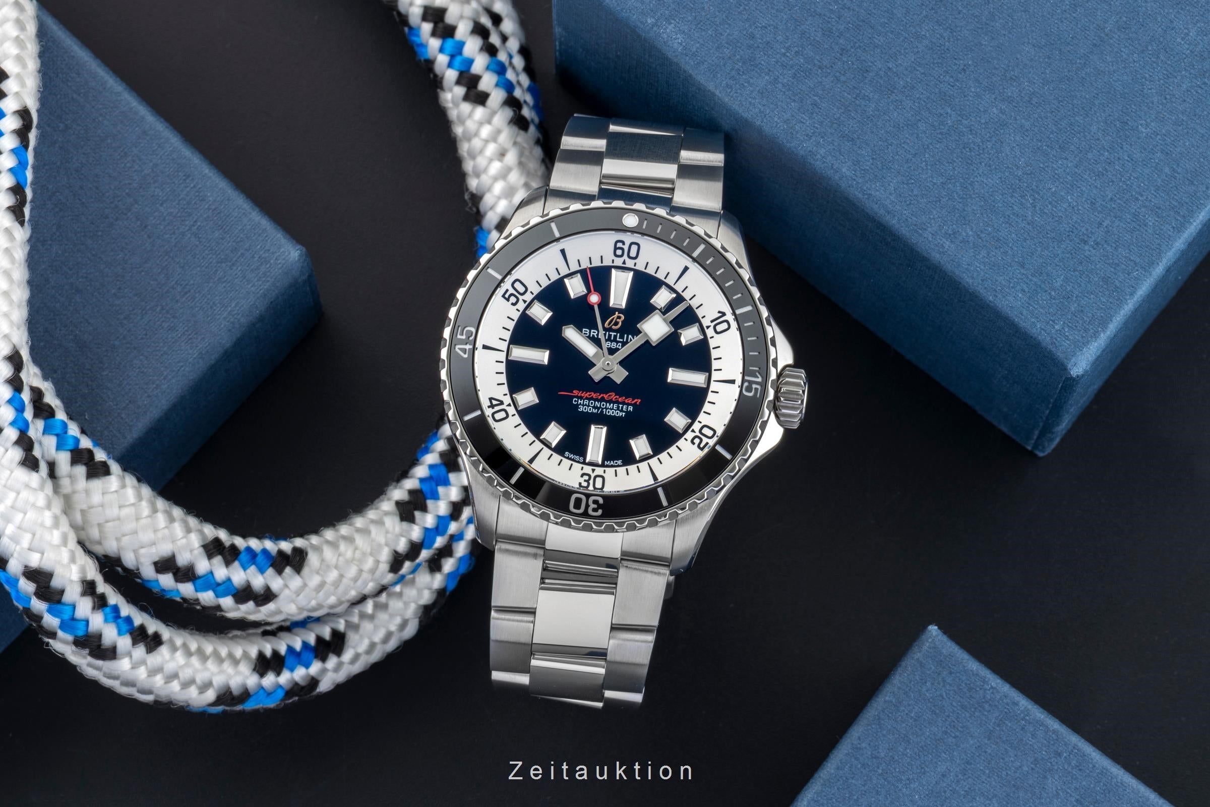 Breitling Superocean steel automatic men's watch A17375211B1A1 LP: 5650EUR  [2602752]