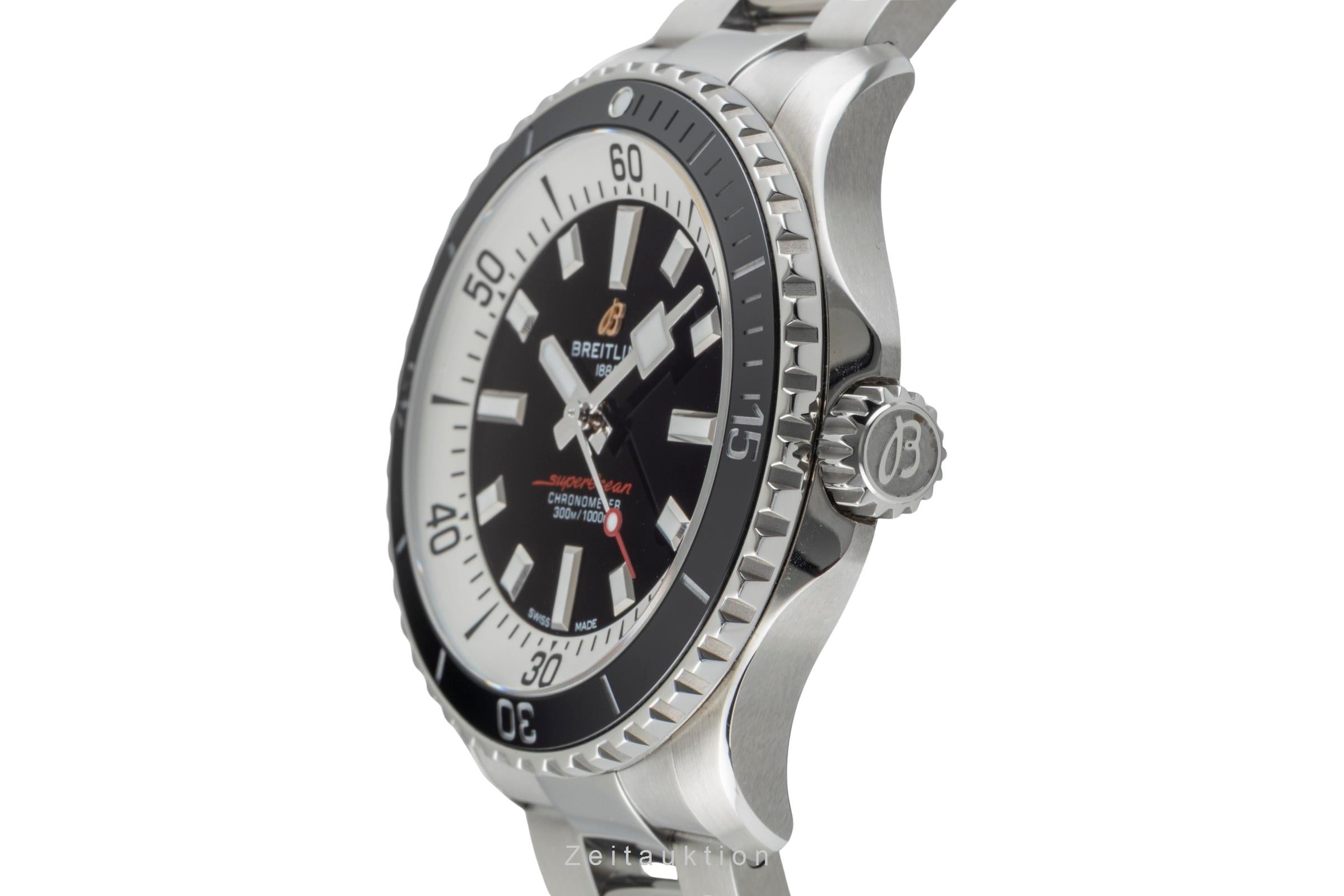 Breitling Superocean steel automatic men's watch A17375211B1A1 LP: 5650EUR  [2602752]