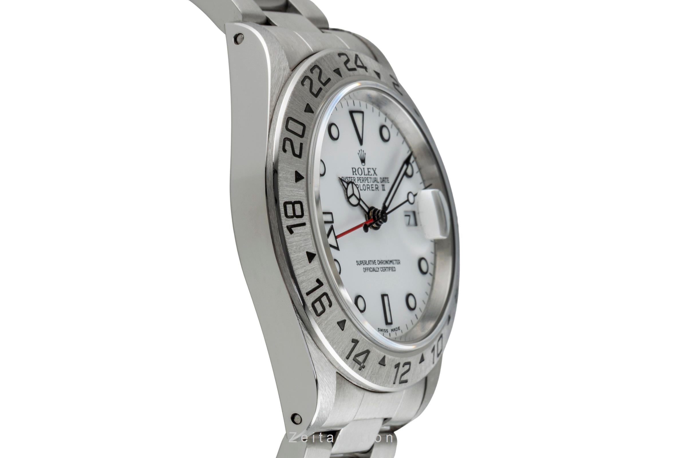 Rolex Explorer II steel automatic men's watch 16570  [2602755]