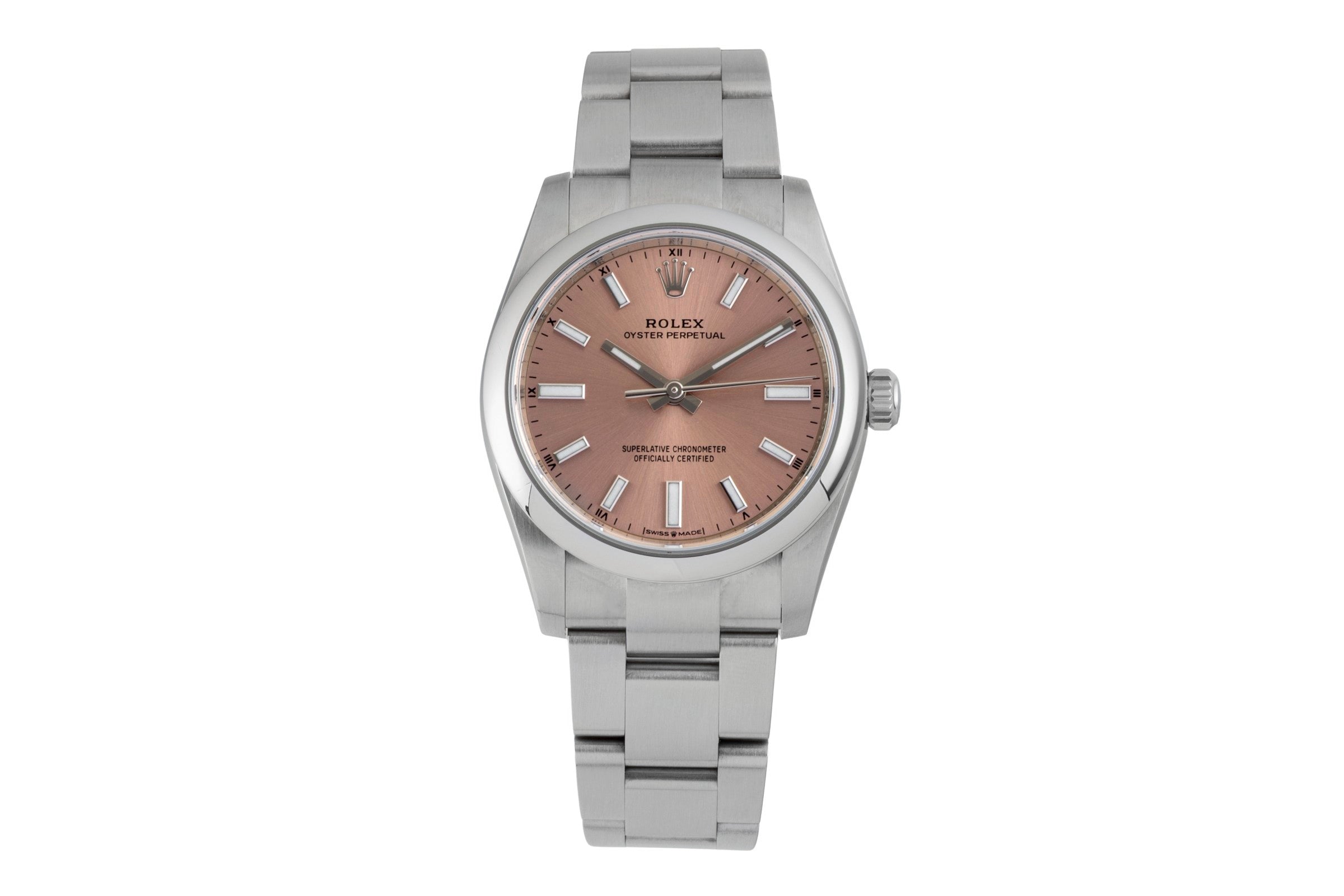 Rolex Oyster Perpetual acciaio automatismo orologio da uomo 124200  [2602759]