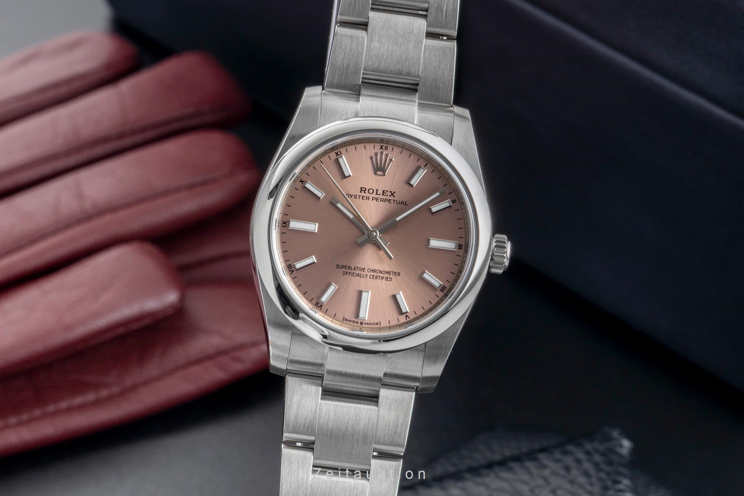 Rolex Oyster Perpetual acciaio automatismo orologio da uomo 124200  [2602759]