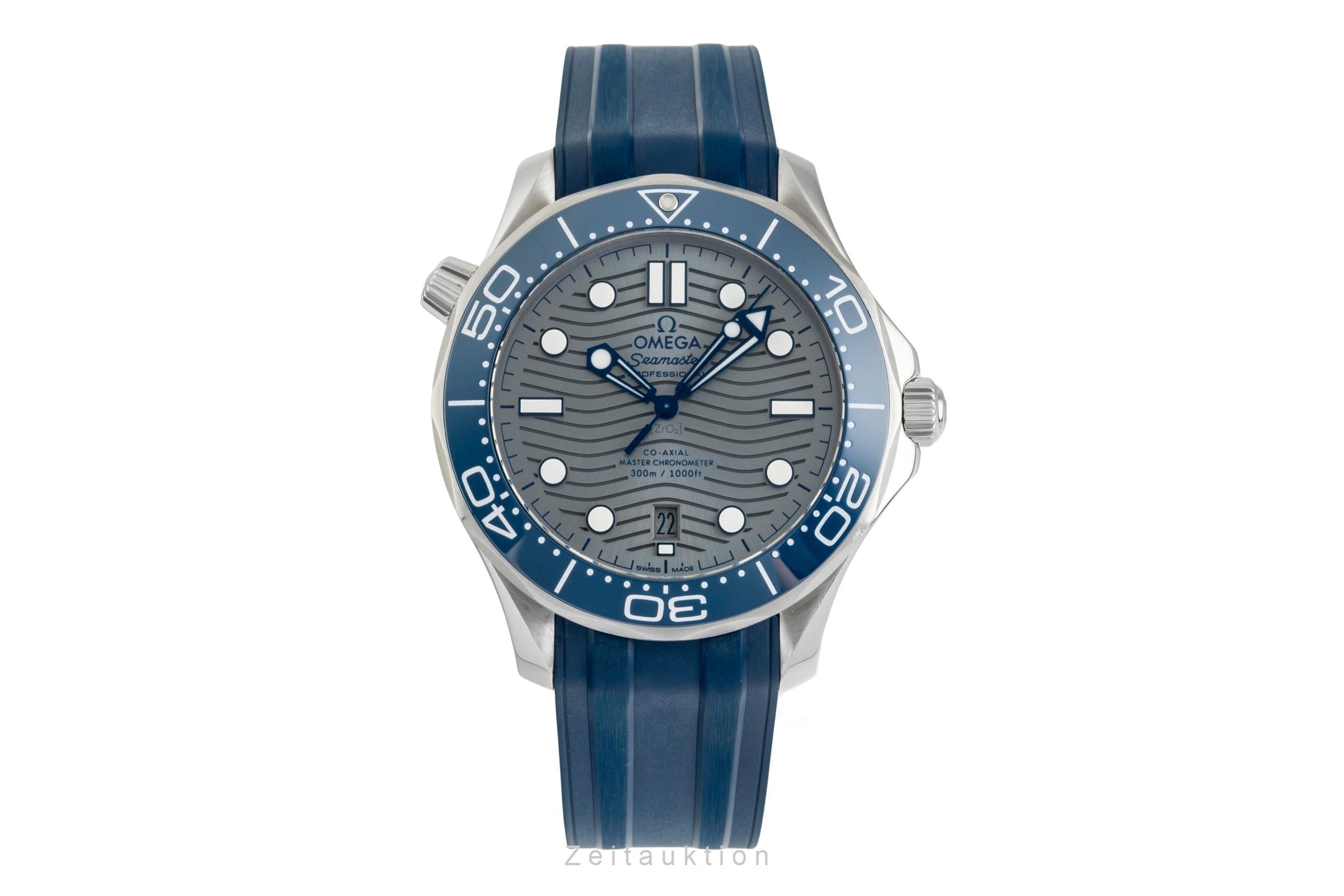 Omega Seamaster Diver 300 M Stahl Automatik Herrenuhr 210.32.42.20.06.001 B&P [2602764]