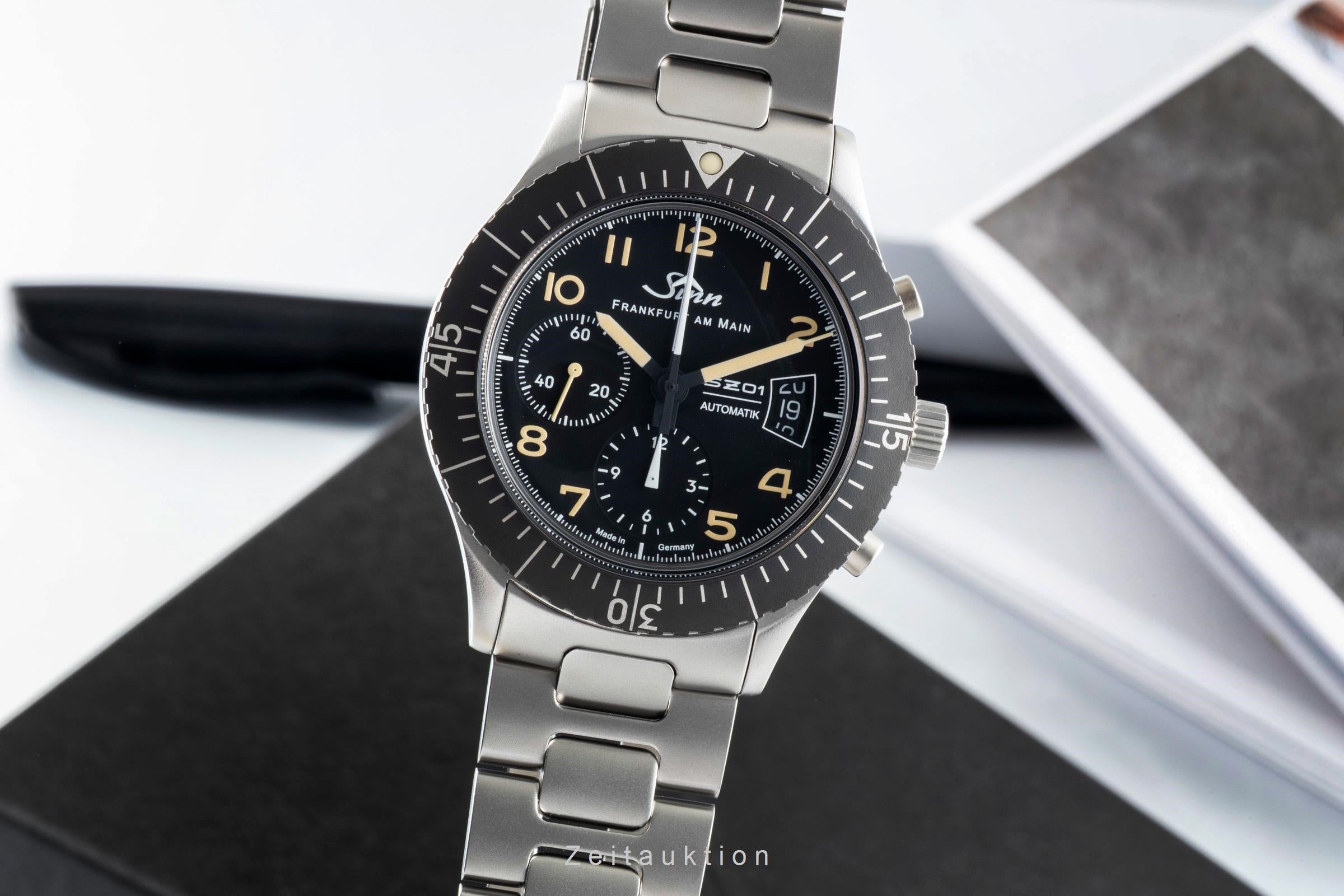Sinn chronograph steel automatic men's watch 156.031 Limited  [2602766]