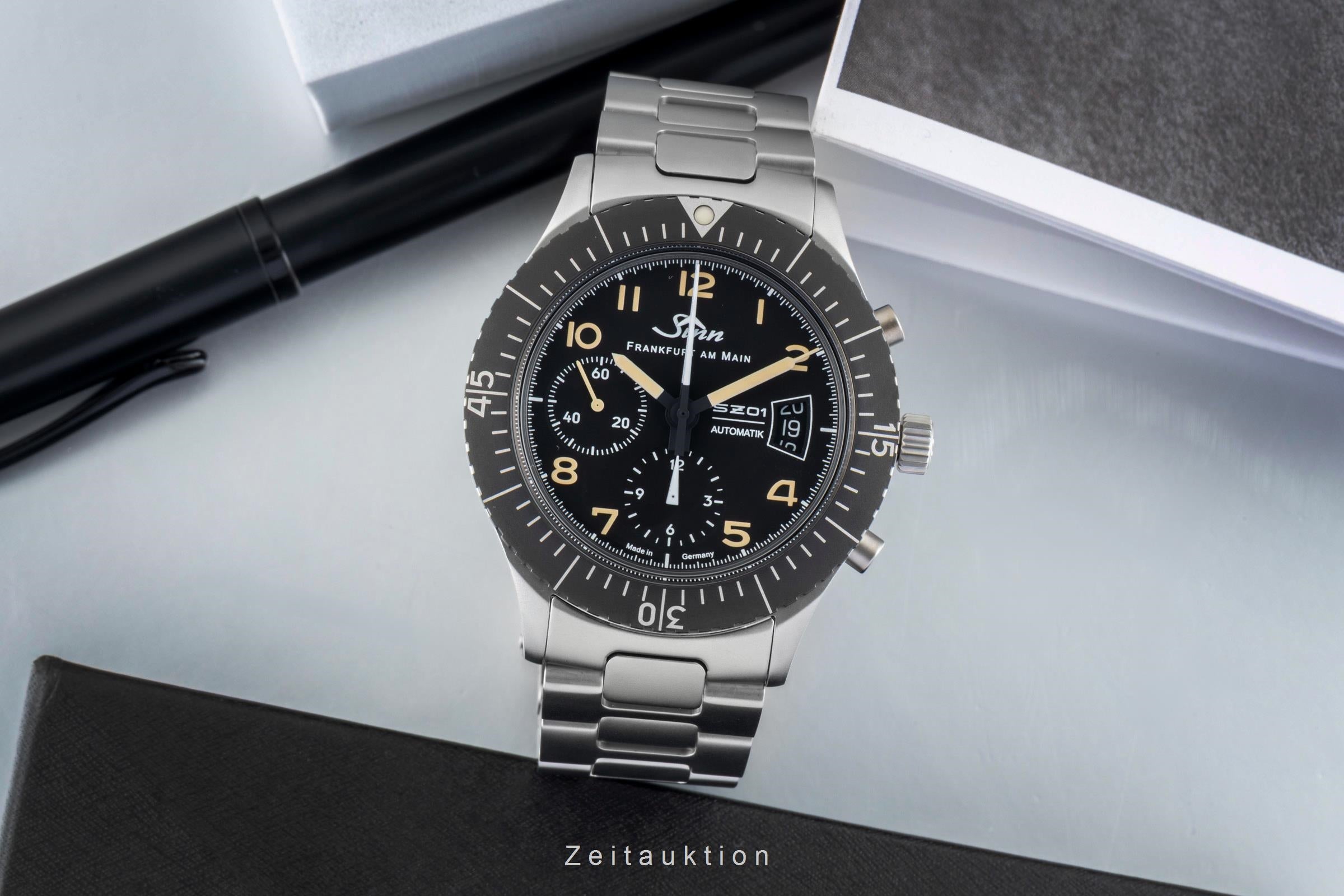 Sinn chronograph steel automatic men's watch 156.031 Limited  [2602766]