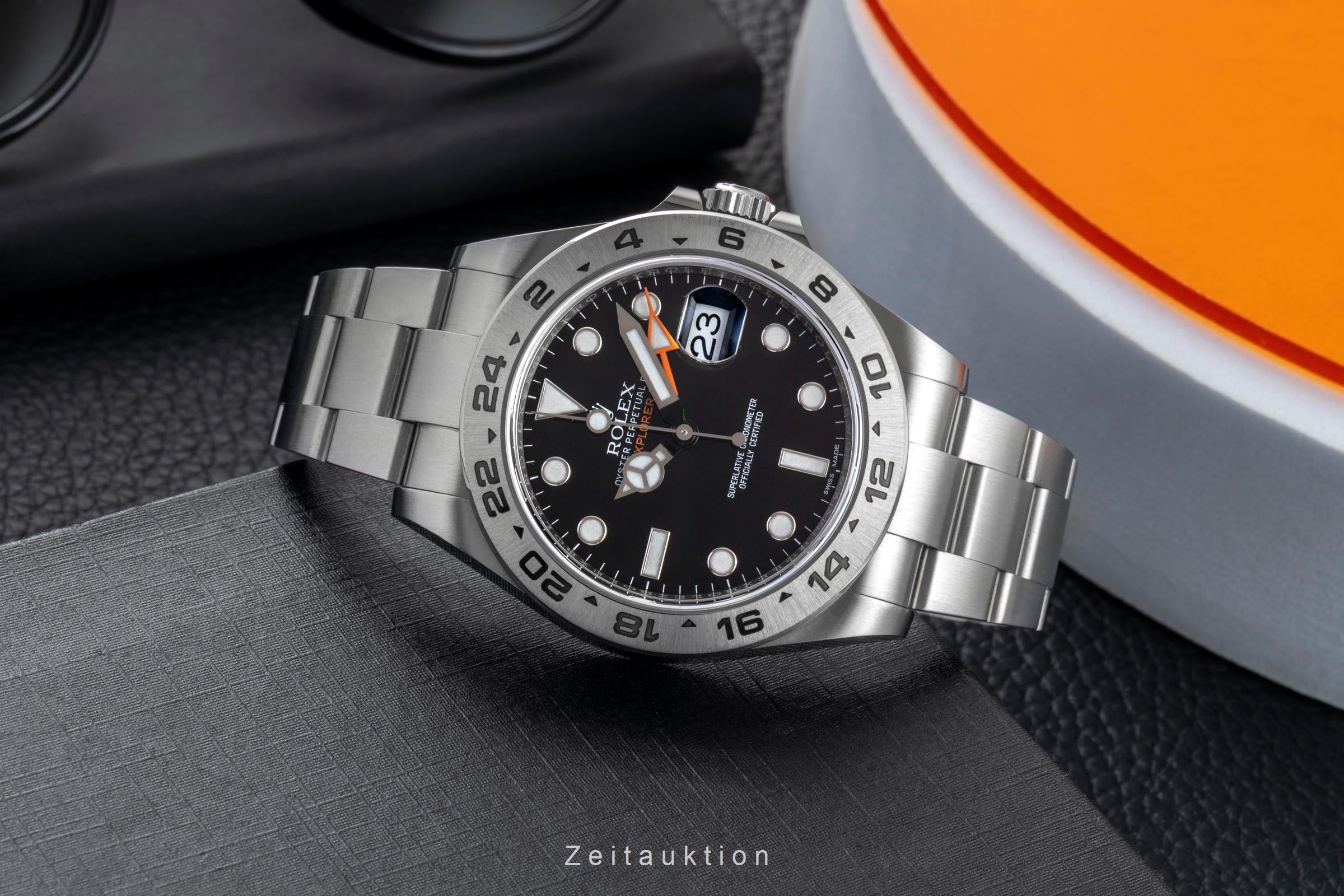 Rolex Explorer II steel automatic men's watch 216570  [2602767]