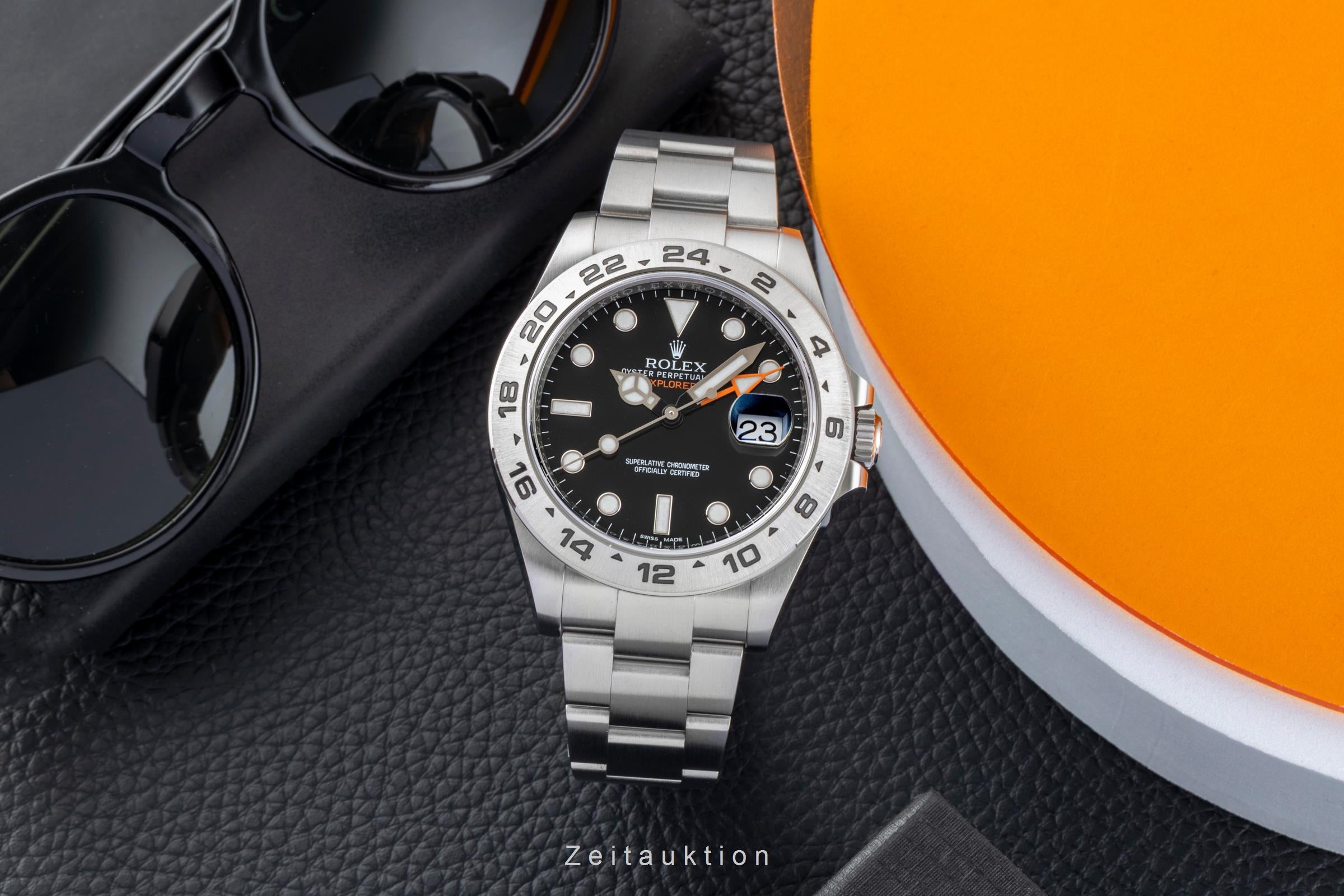 Rolex Explorer II steel automatic men's watch 216570  [2602767]