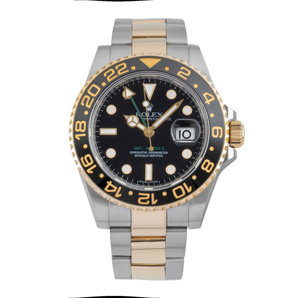 Rolex GMT-Master II steel / gold automatic men's watch 116713  [2602769]