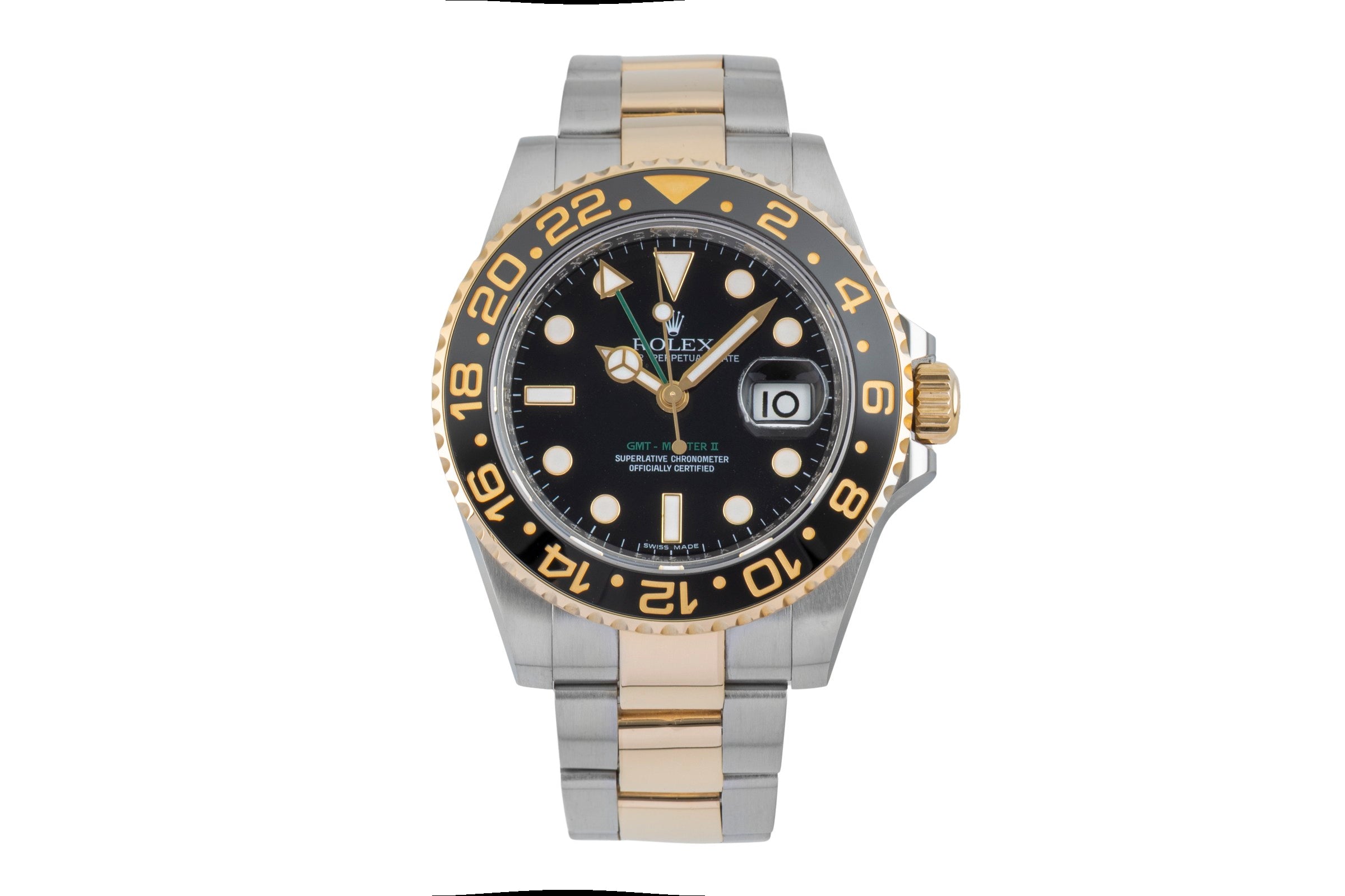 Rolex GMT-Master II Stahl / Gold Automatik Herrenuhr Ref. 116713 V-Serie [2602769]