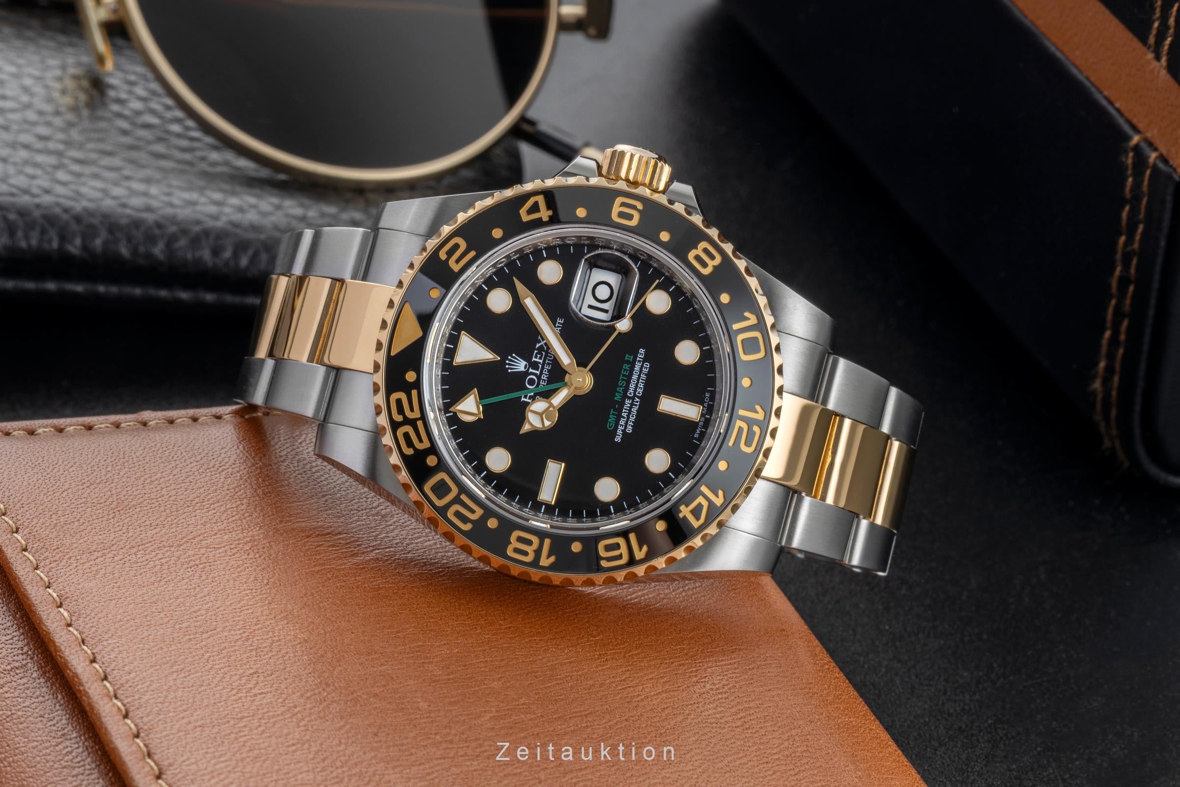 Rolex GMT-Master II steel / gold automatic men's watch 116713  [2602769]