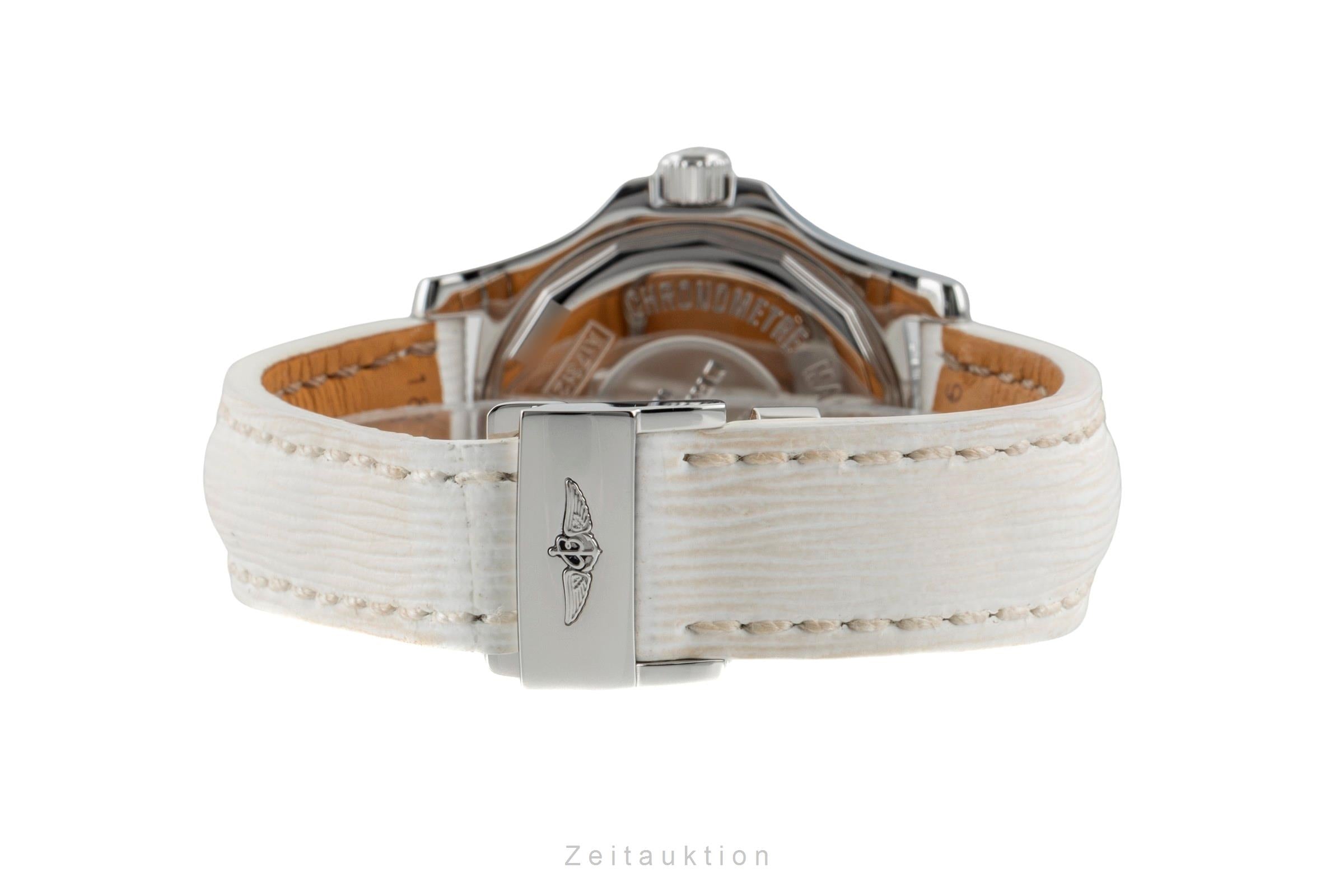 Breitling Superocean steel automatic women's watch A17312D2/A775  [2602772]