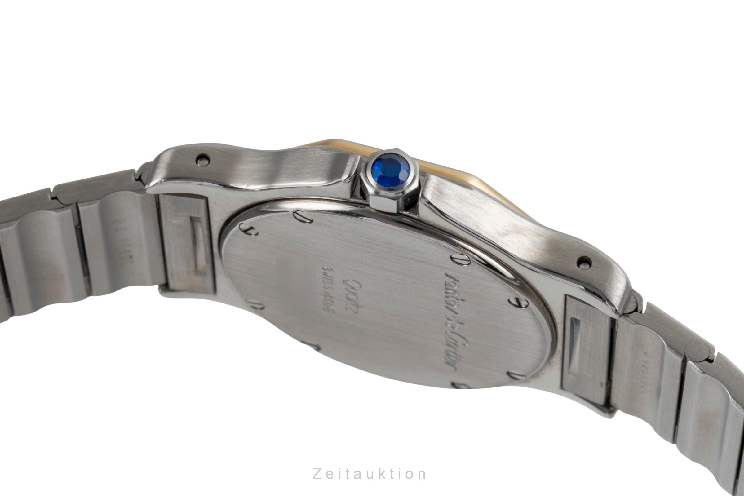Cartier Santos Ronde acier / or  quartz montre pour hommes 187902  [2602773]