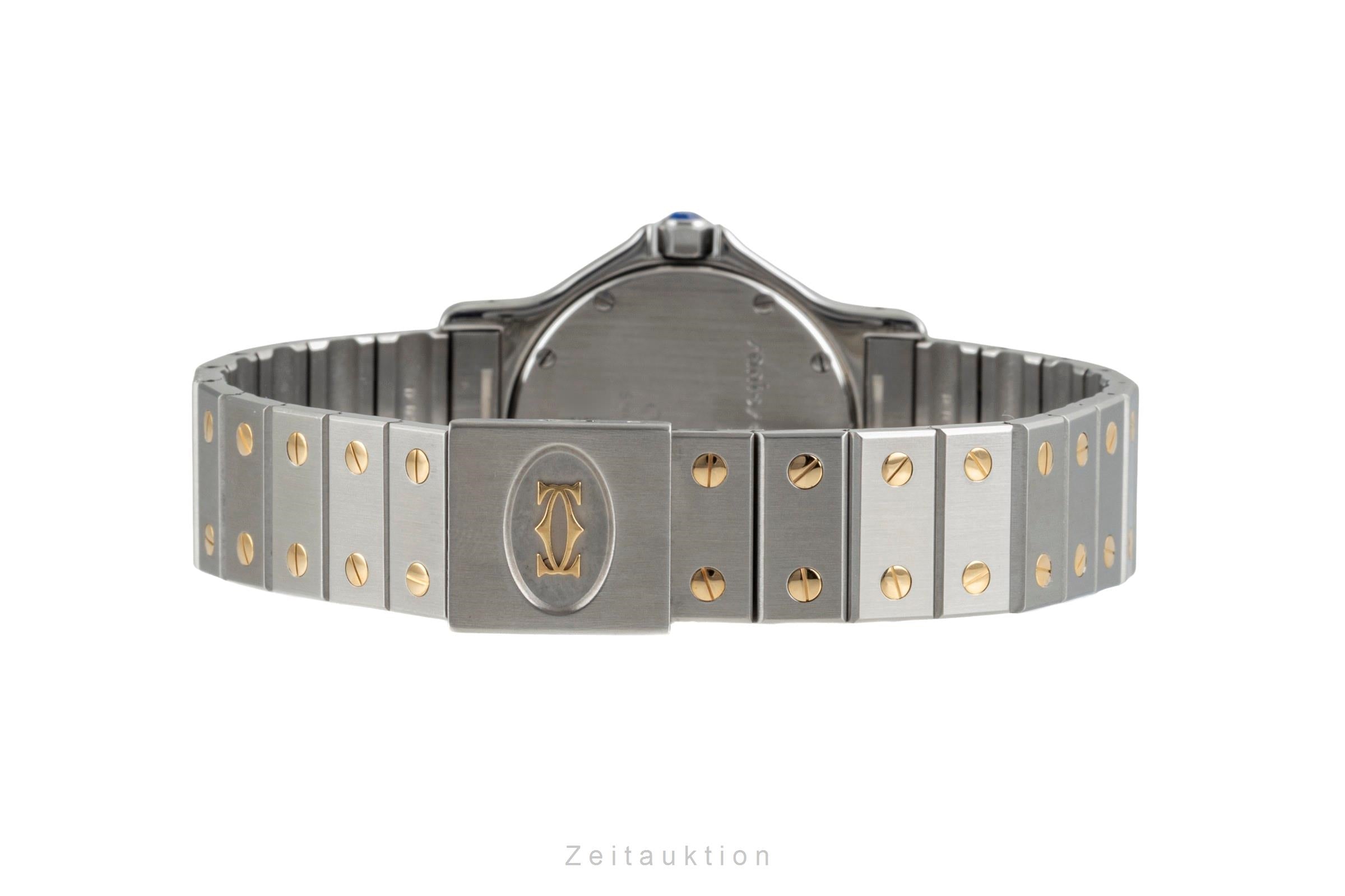 Cartier Santos Ronde acier / or  quartz montre pour hommes 187902  [2602773]