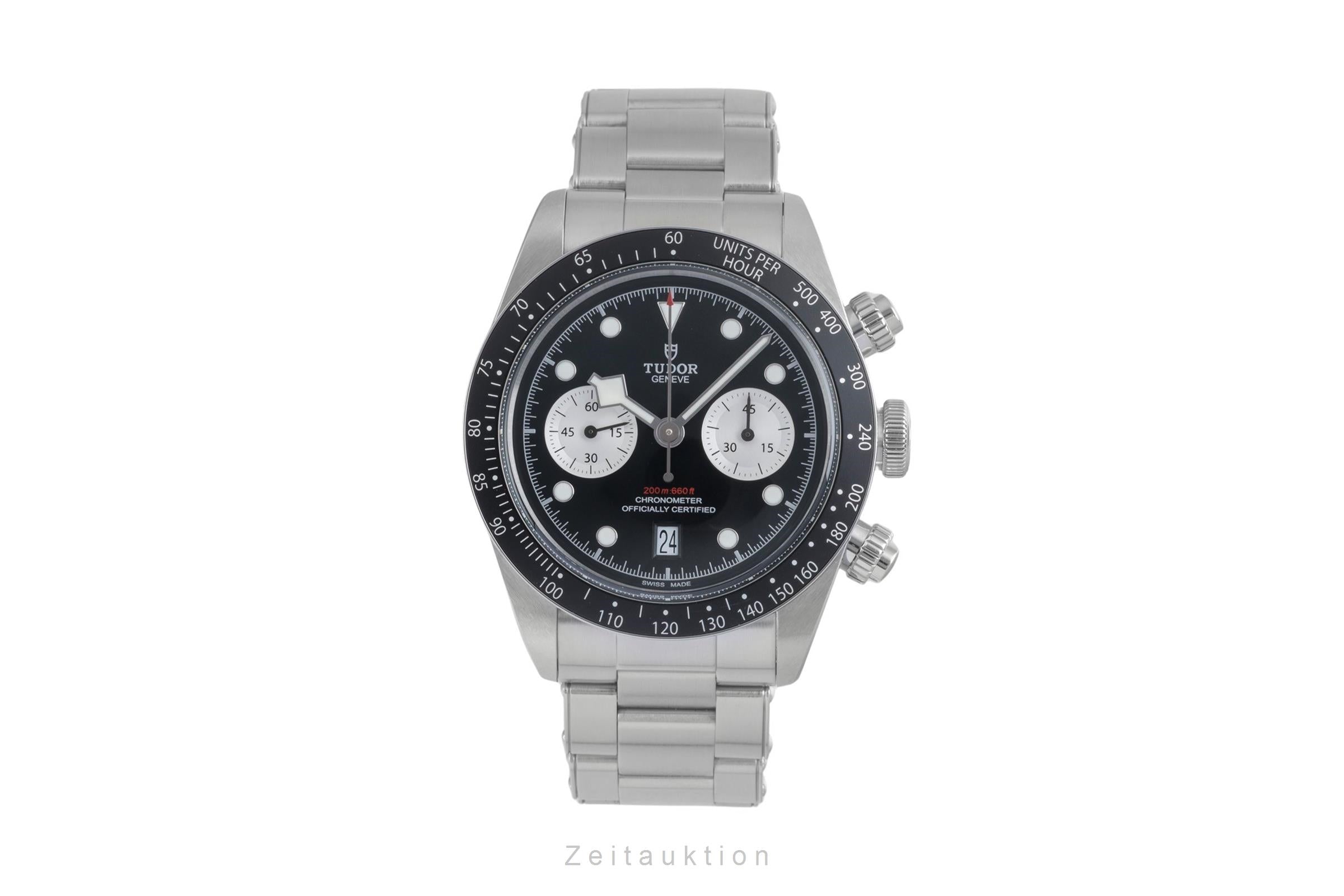 Tudor Black Bay chronograph steel automatic men's watch 79360N LP: 5760EUR  [2602774]