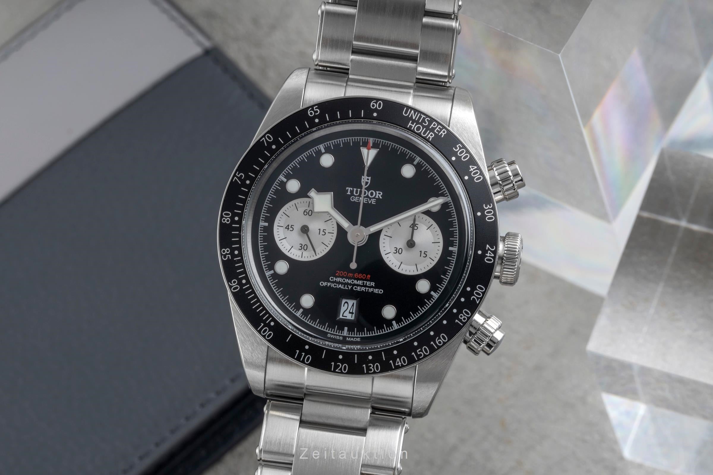 Tudor Black Bay chronograph steel automatic men's watch 79360N LP: 5760EUR  [2602774]