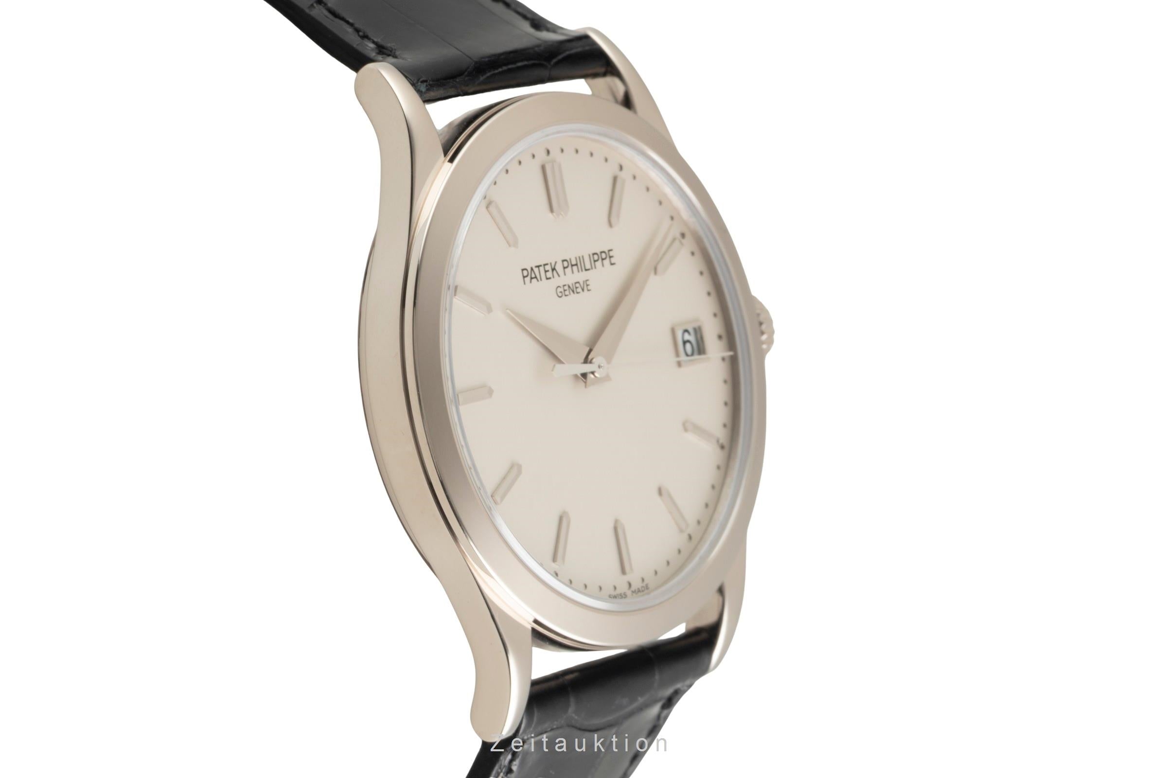 Patek Philippe Calatrava or blanc 18 ct automatique montre pour hommes 5296G-010 LP: 43802EUR  [2602775]
