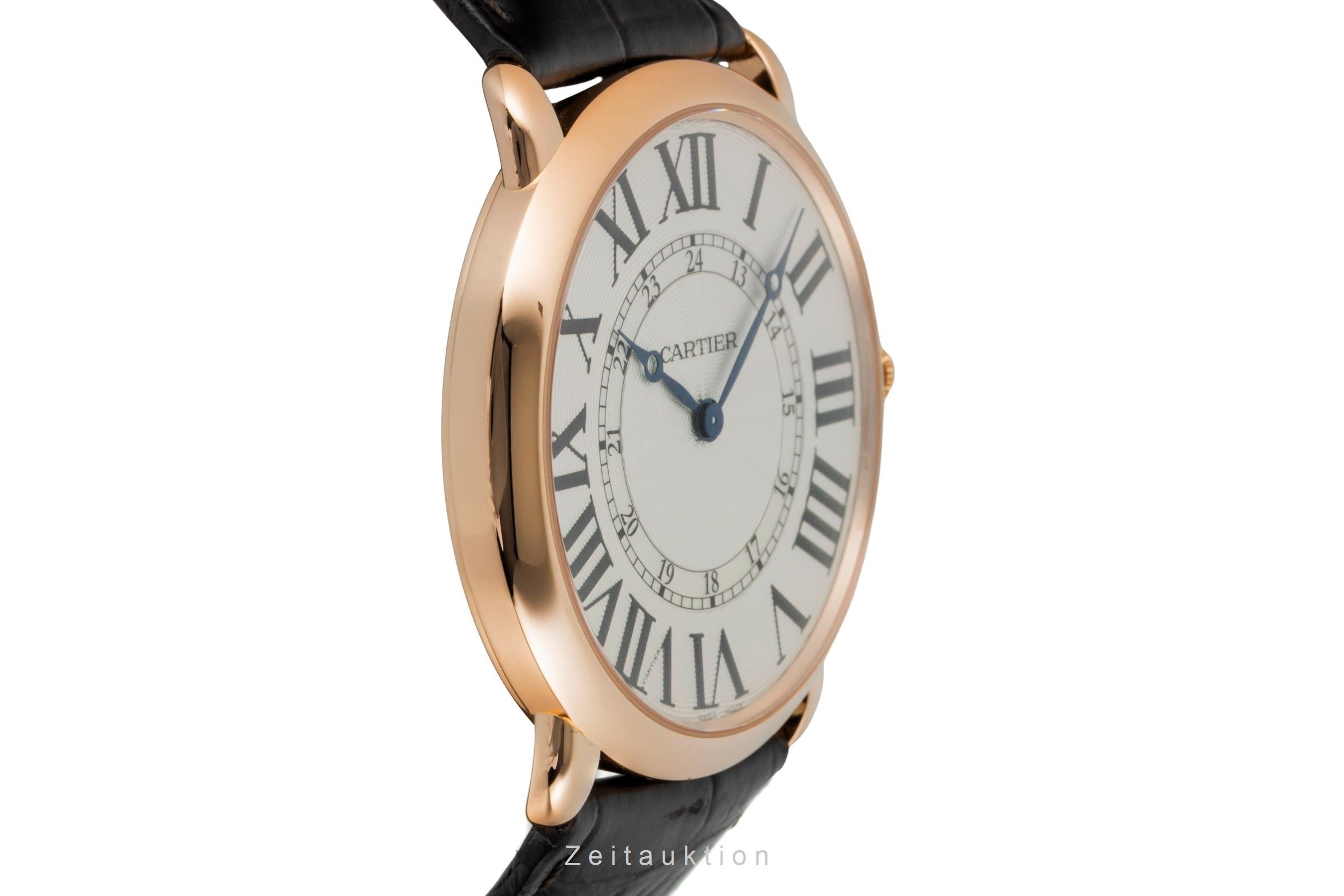Cartier Ronde Louis or 18 ct à remontage manuel montre pour hommes W6801004  [2602777]