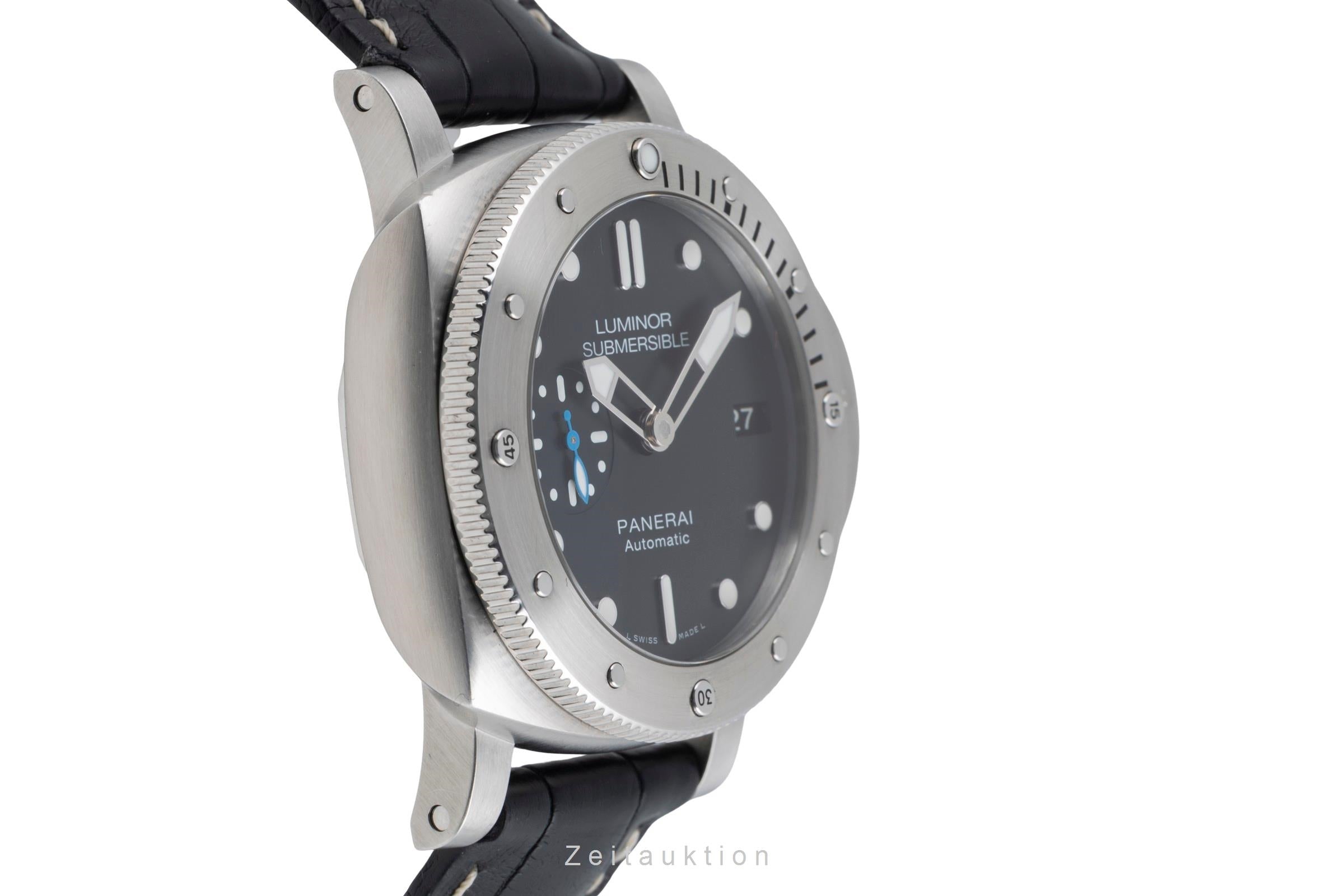 Panerai Submersible steel automatic men's watch PAM00682  [2602779]