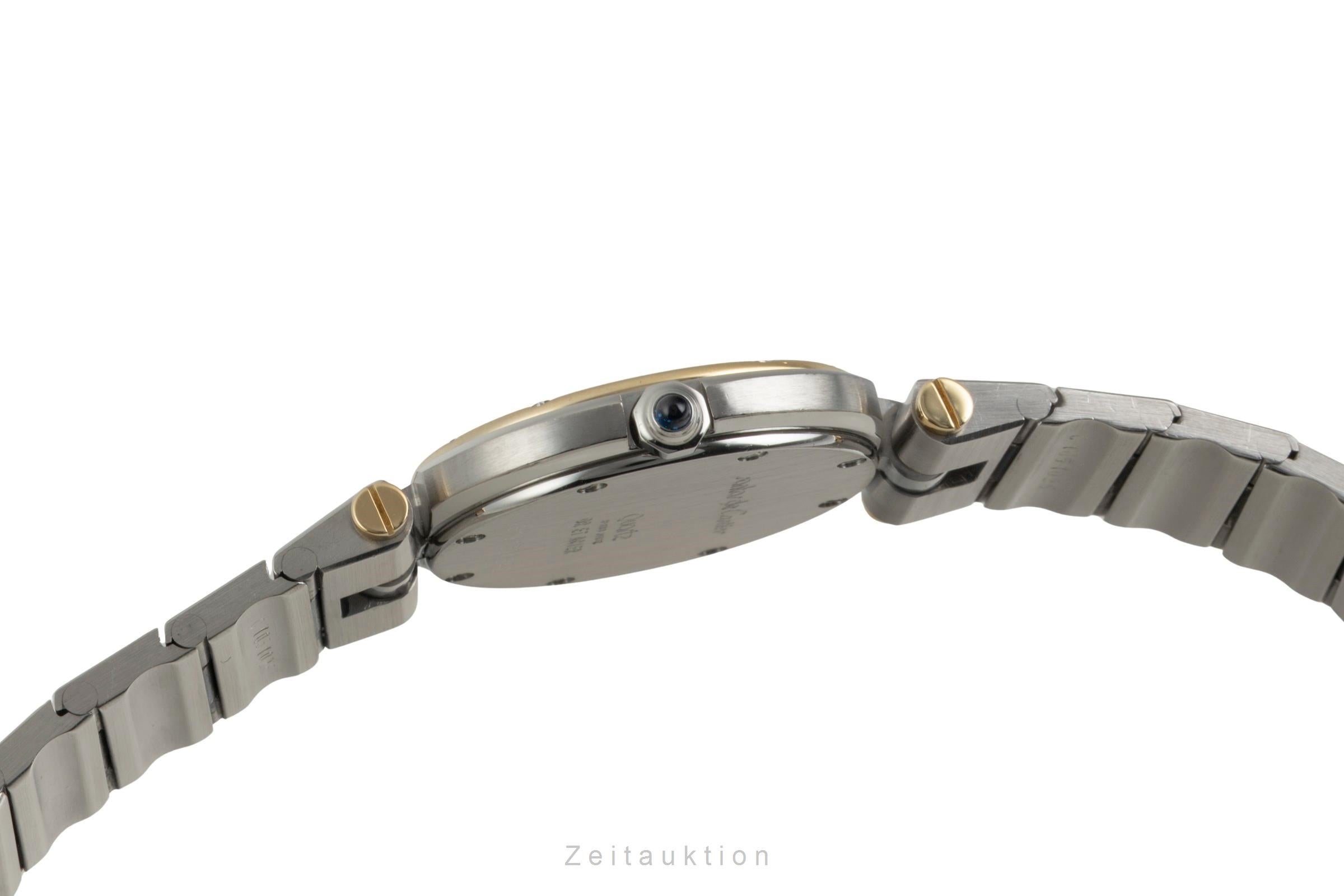 Cartier Santos Ronde Vendome Lady Stahl / Gold White Dial Damen Ref. 8191 [2602780]