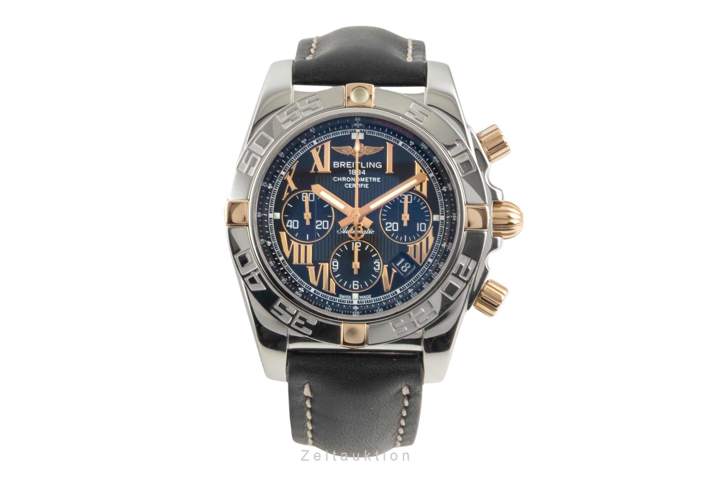 Breitling Chronomat 44 Chronograph Stahl / Gold Automatik Ref. IB0110 B011G77PA [2602781]