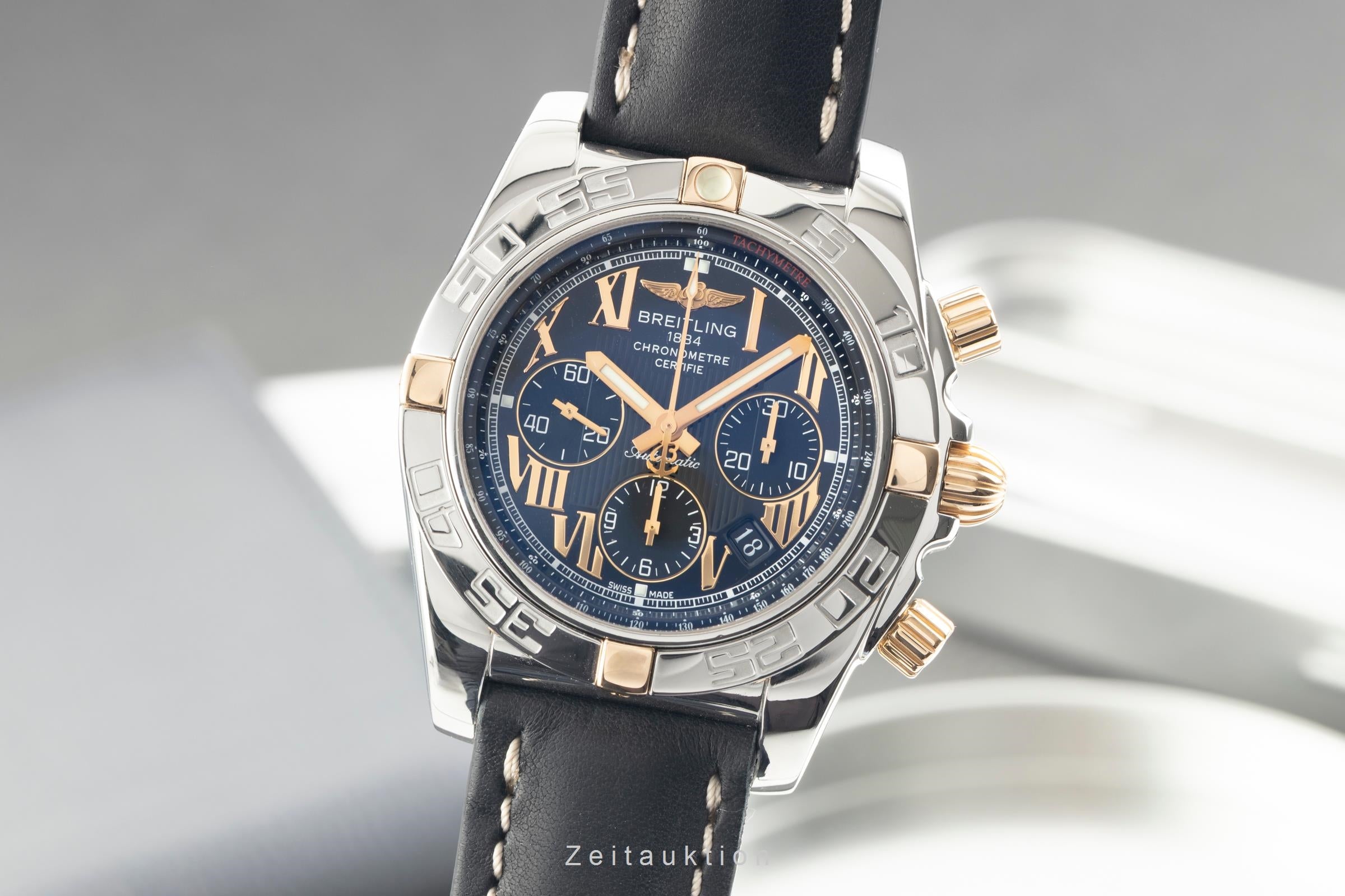 Breitling Chronomat 44 Chronograph Stahl / Gold Automatik Ref. IB0110 B011G77PA [2602781]