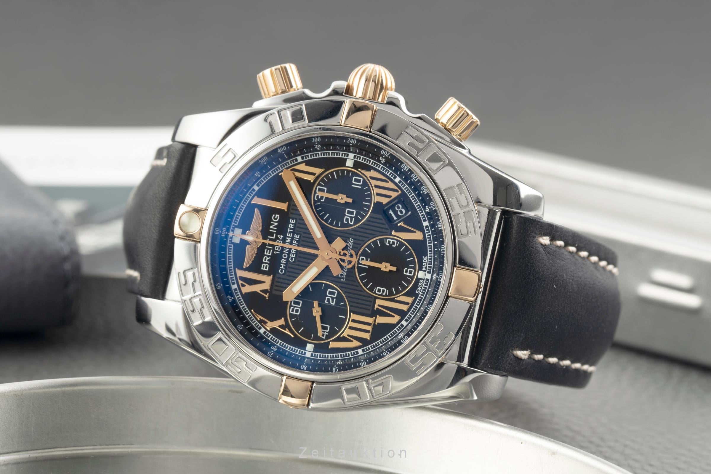 Breitling Chronomat 44 Chronograph Stahl / Gold Automatik Ref. IB0110 B011G77PA [2602781]