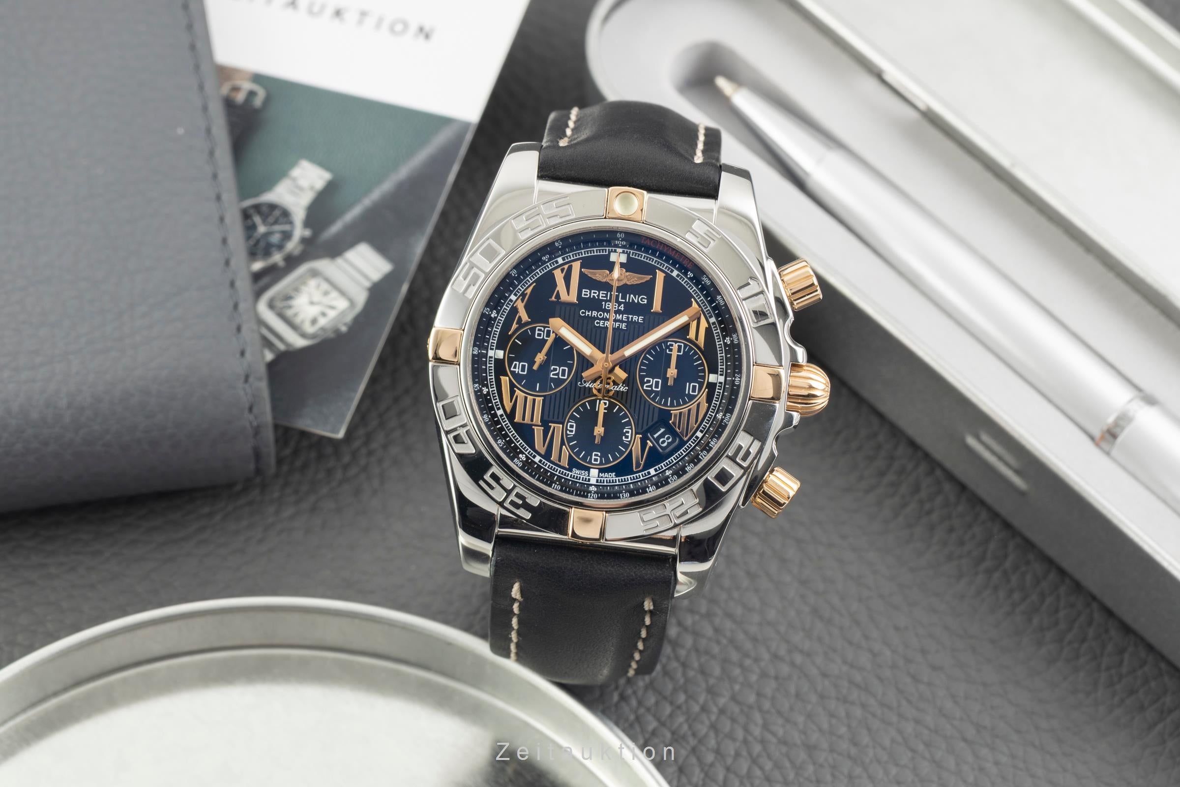Breitling Chronomat 44 Chronograph Stahl / Gold Automatik Ref. IB0110 B011G77PA [2602781]