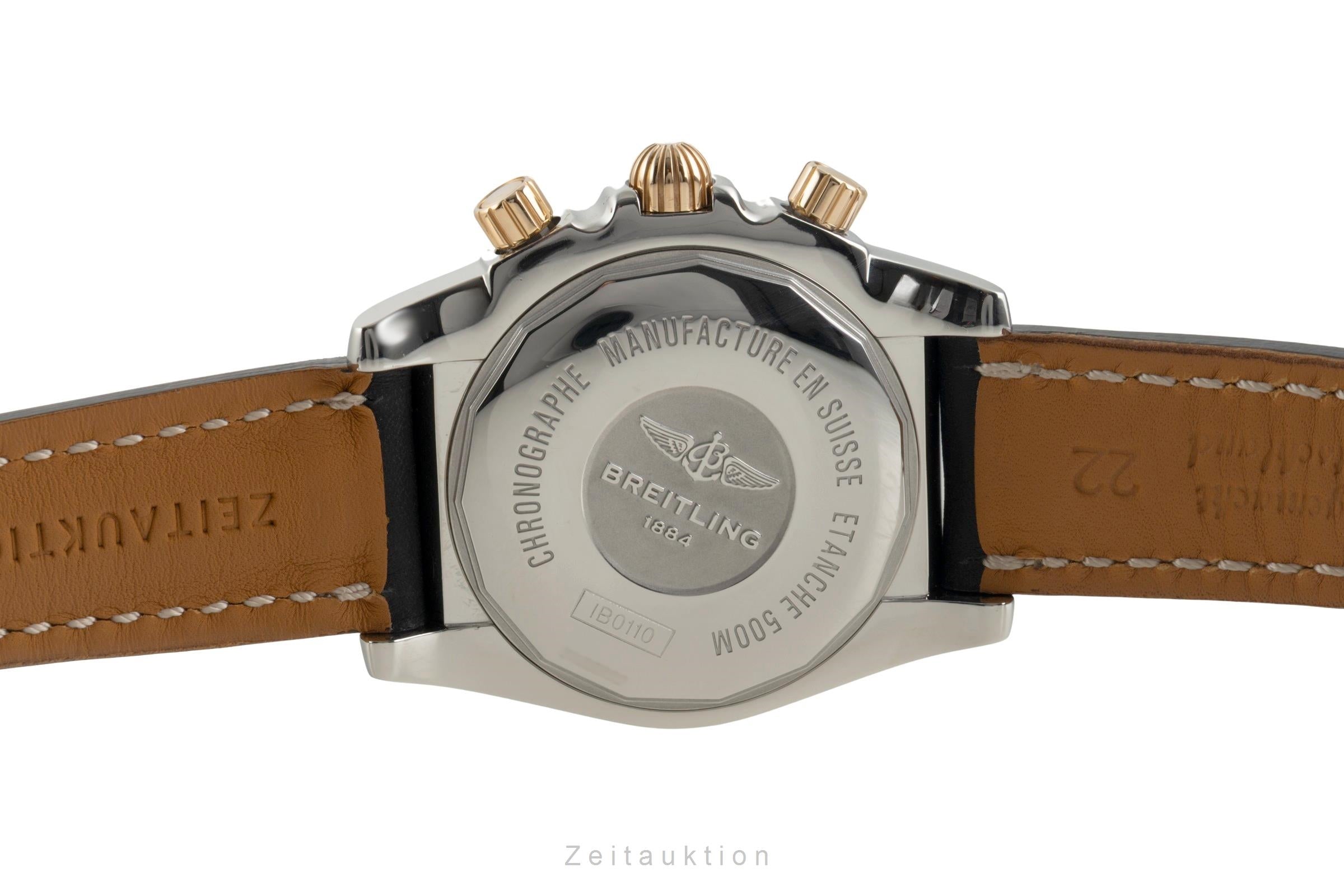 Breitling Chronomat 44 Chronograph Stahl / Gold Automatik Ref. IB0110 B011G77PA [2602781]