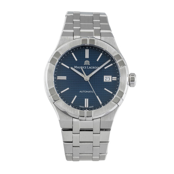 Maurice Lacroix Aikon acier automatique montre pour hommes AI6008-SS002-430  [2602782]