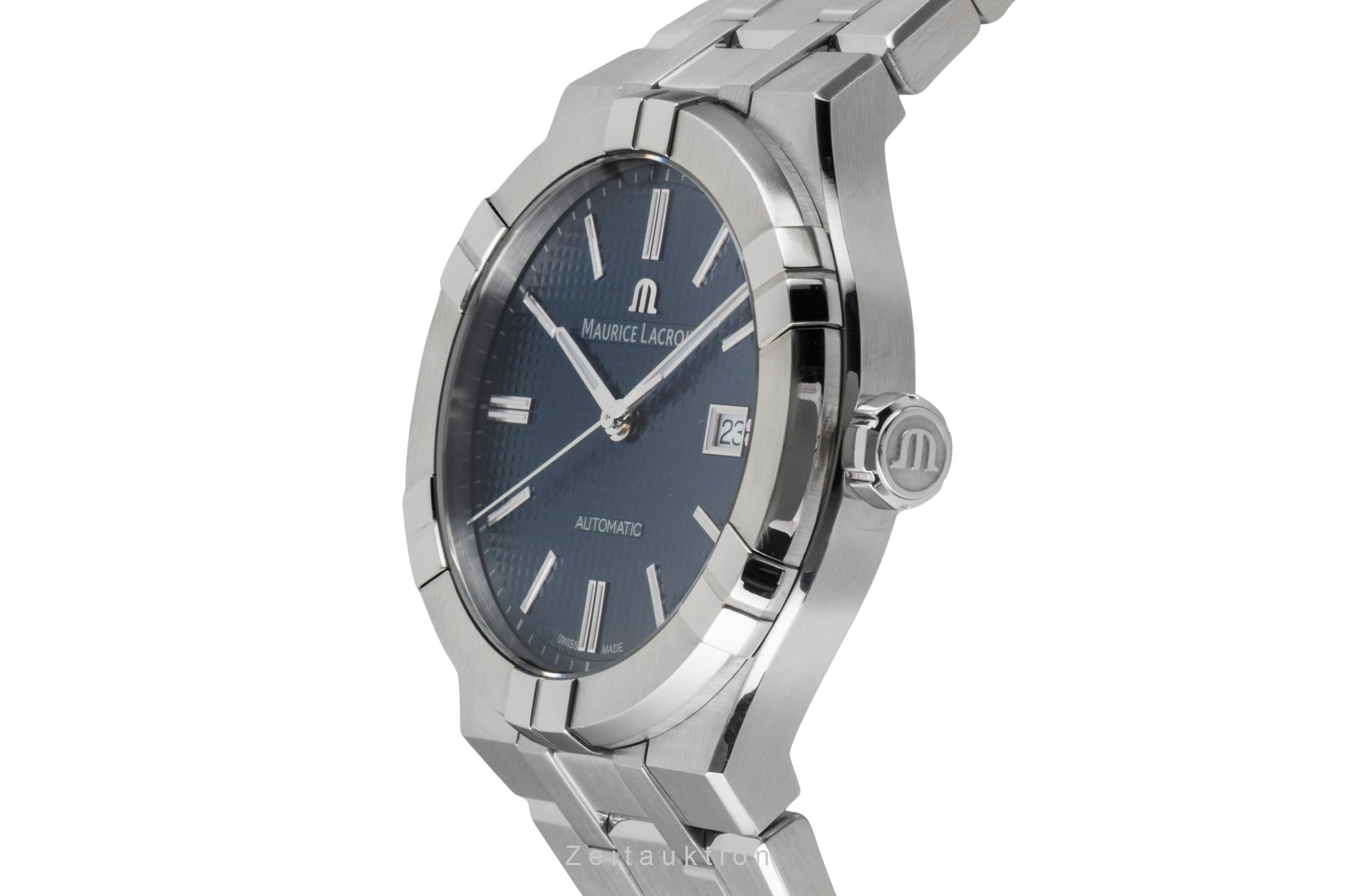 Maurice Lacroix Aikon acier automatique montre pour hommes AI6008-SS002-430  [2602782]