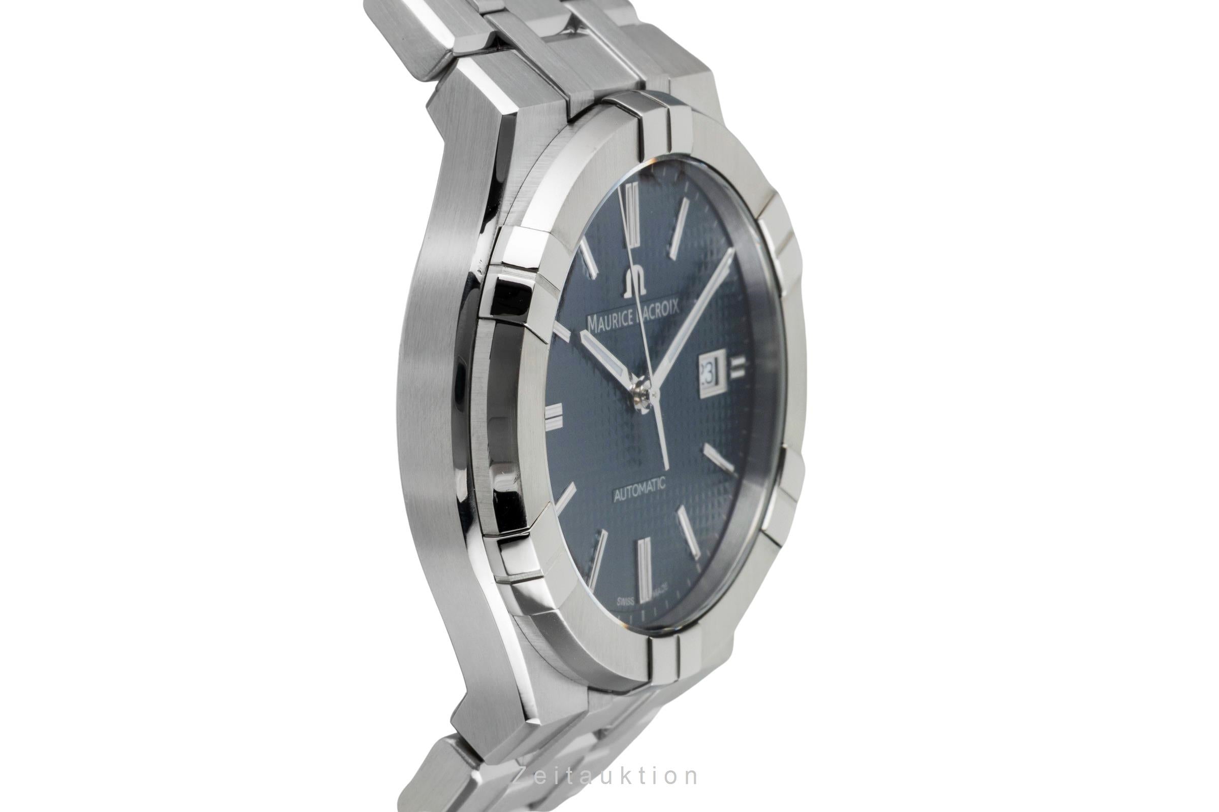 Maurice Lacroix Aikon acier automatique montre pour hommes AI6008-SS002-430  [2602782]