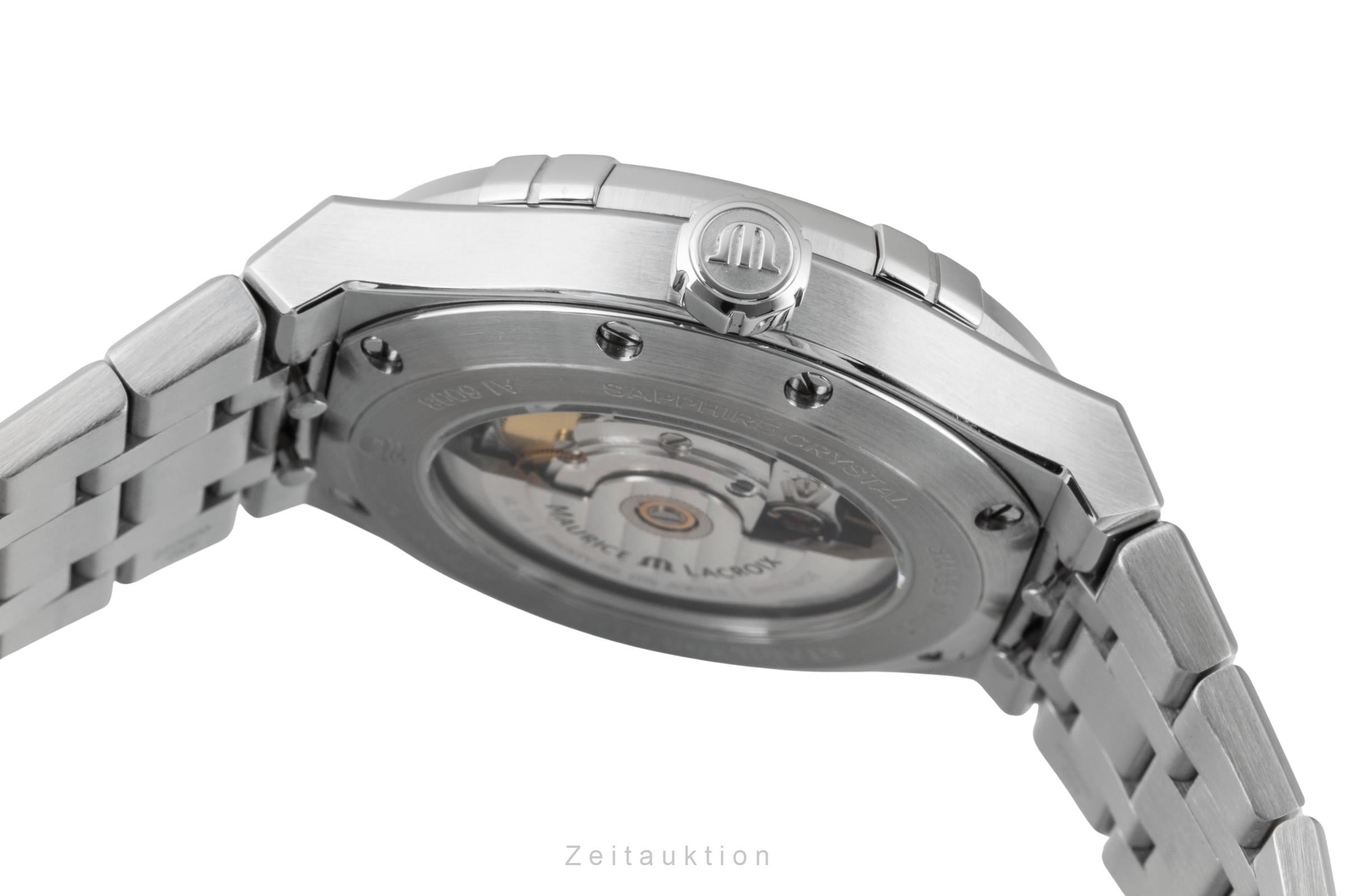 Maurice Lacroix Aikon acier automatique montre pour hommes AI6008-SS002-430  [2602782]