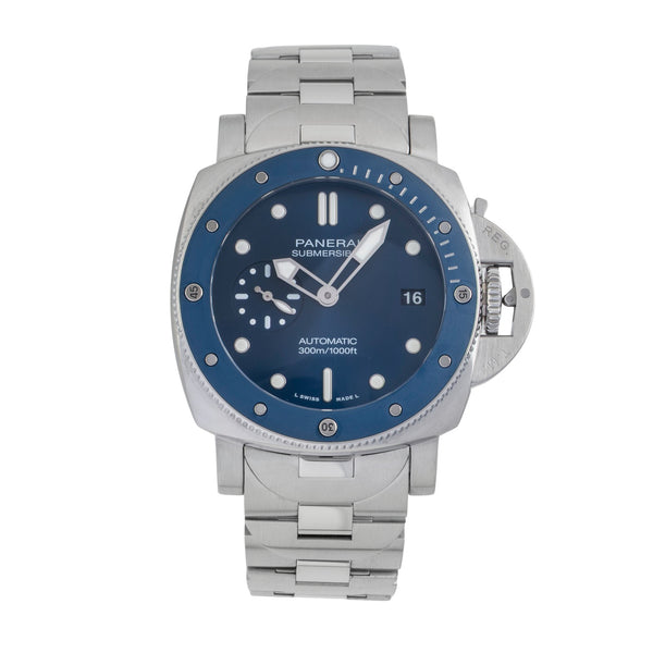 Panerai Submersible steel automatic men's watch PAM01068 LP: 12200EUR  [2602785]