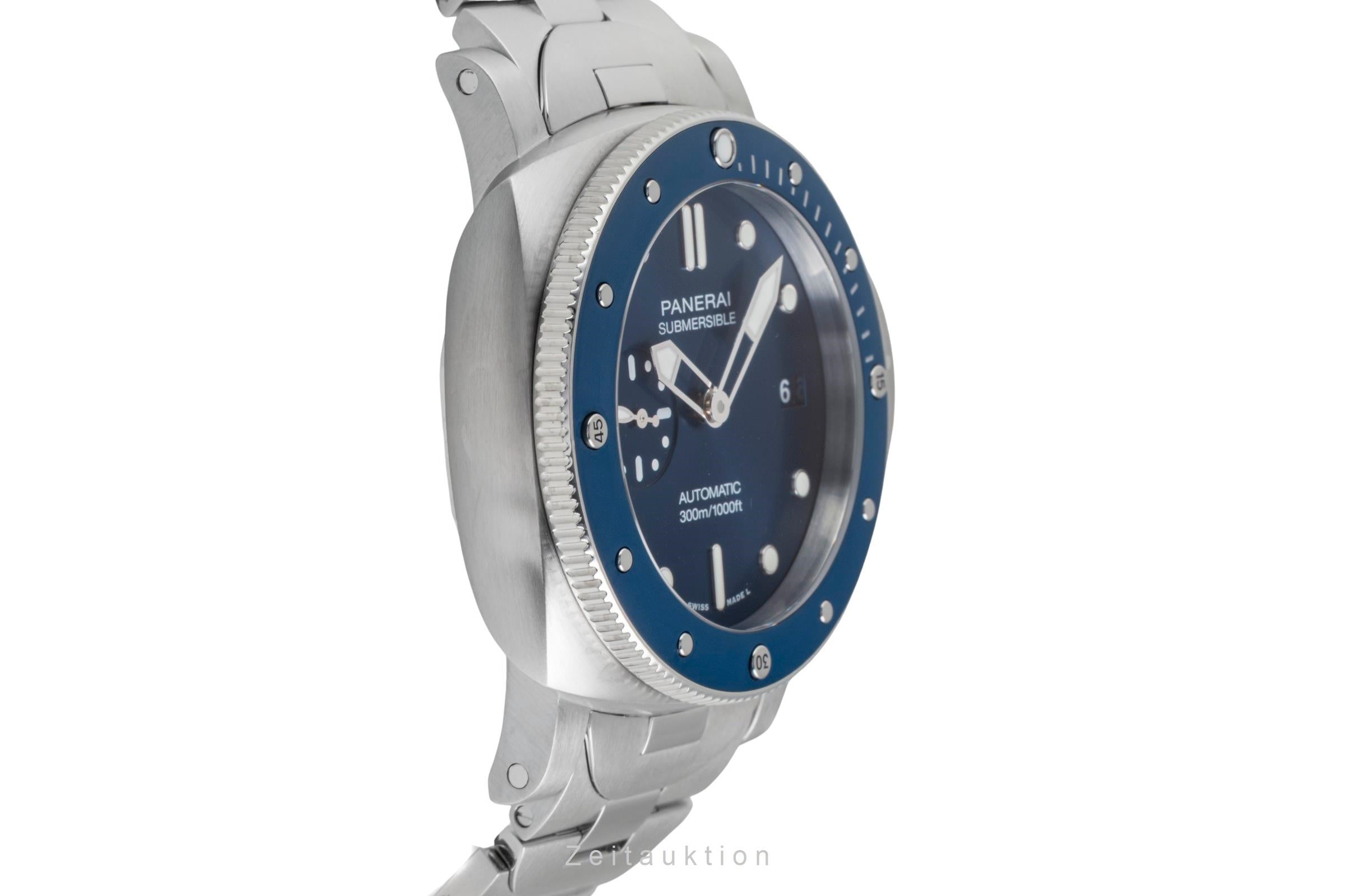 Panerai Submersible steel automatic men's watch PAM01068 LP: 12200EUR  [2602785]