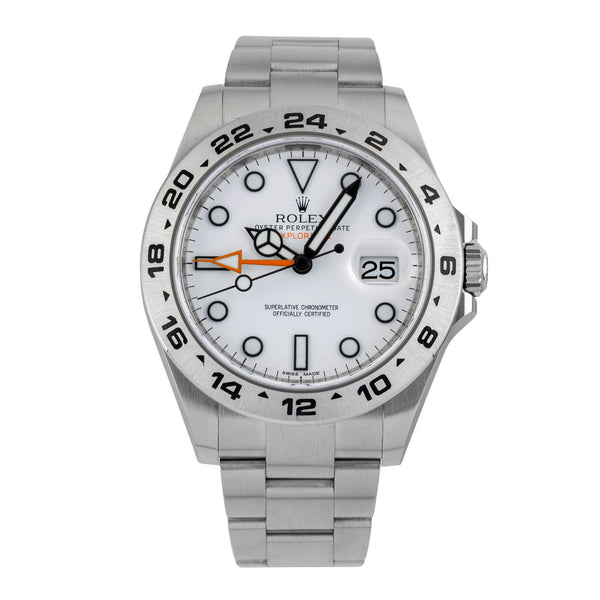 Rolex Explorer II acciaio automatismo orologio da uomo 216570  [2602788]