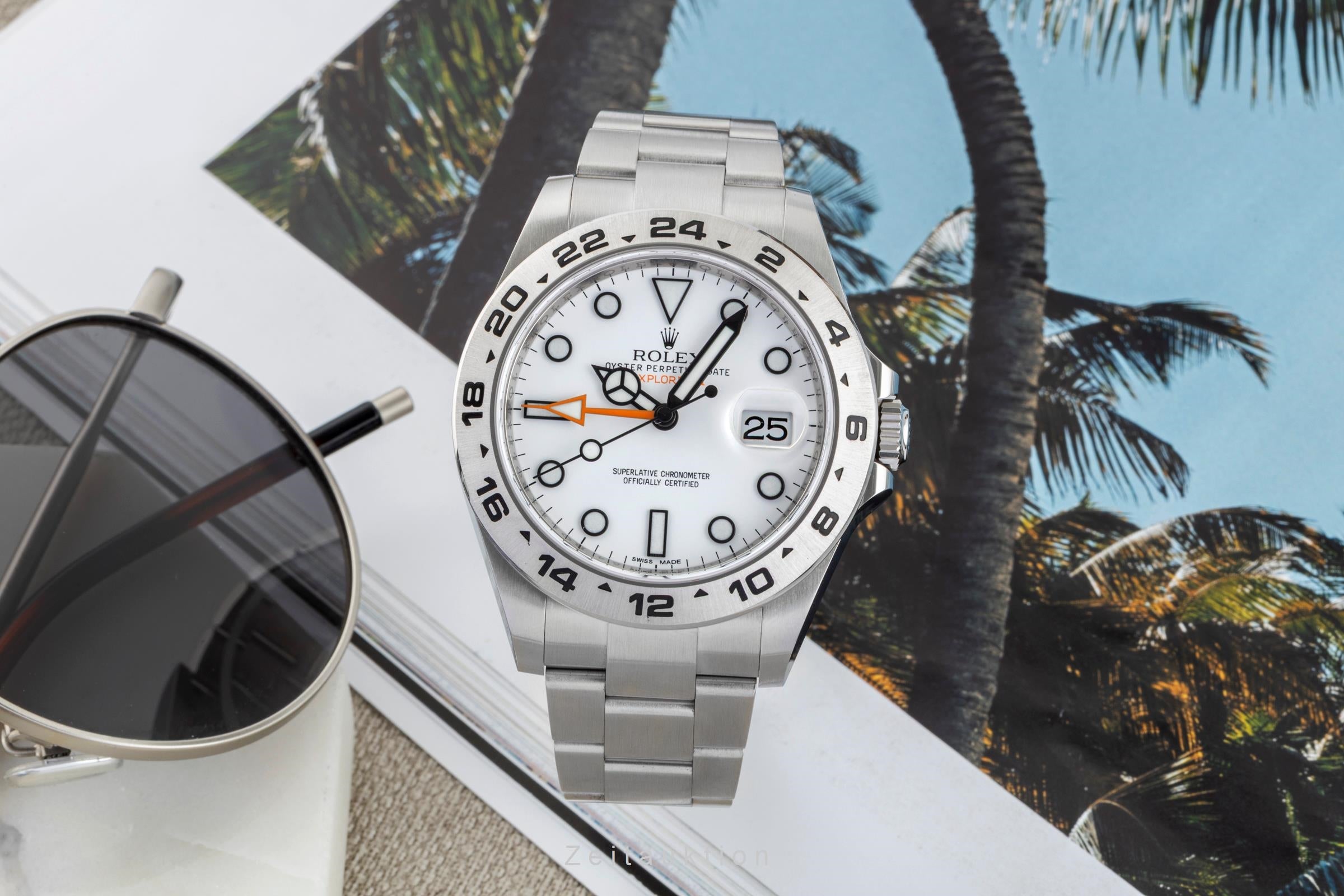 Rolex Explorer II acciaio automatismo orologio da uomo 216570  [2602788]