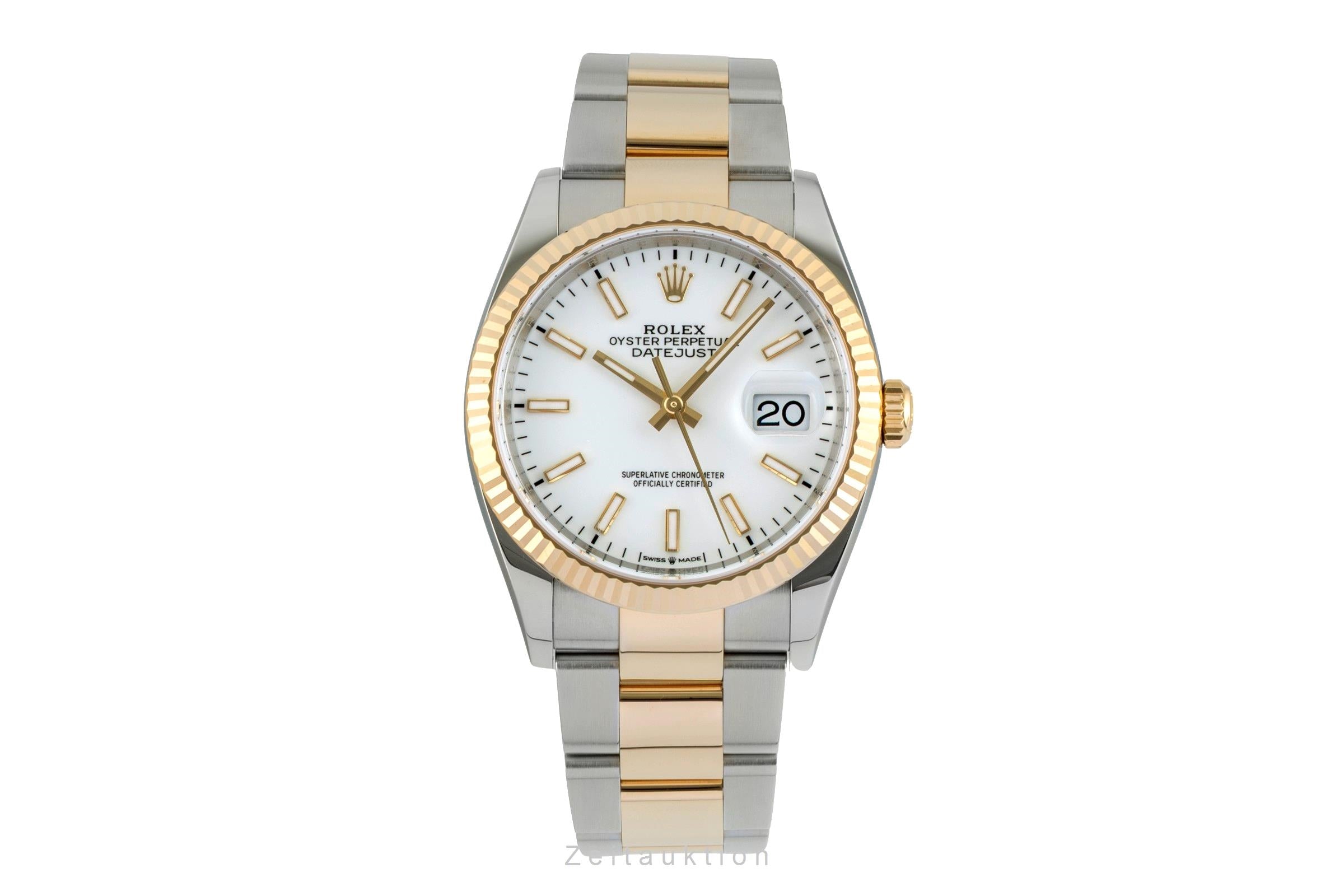 Rolex Datejust acier / or  automatique montre pour hommes 126233  [2602789]