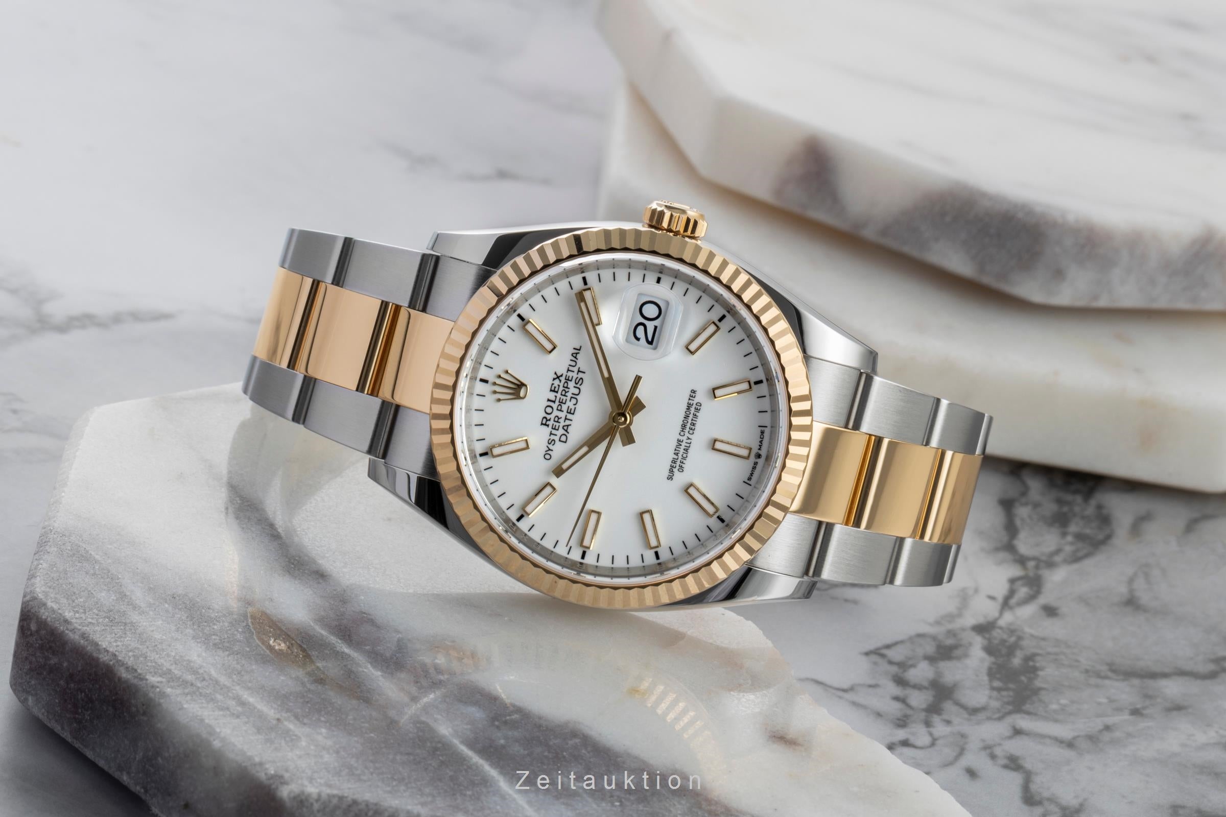 Rolex Datejust acier / or  automatique montre pour hommes 126233  [2602789]