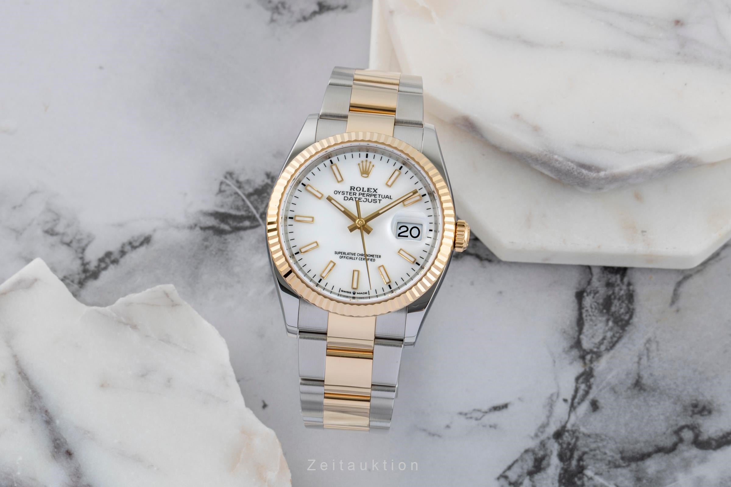 Rolex Datejust acier / or  automatique montre pour hommes 126233  [2602789]