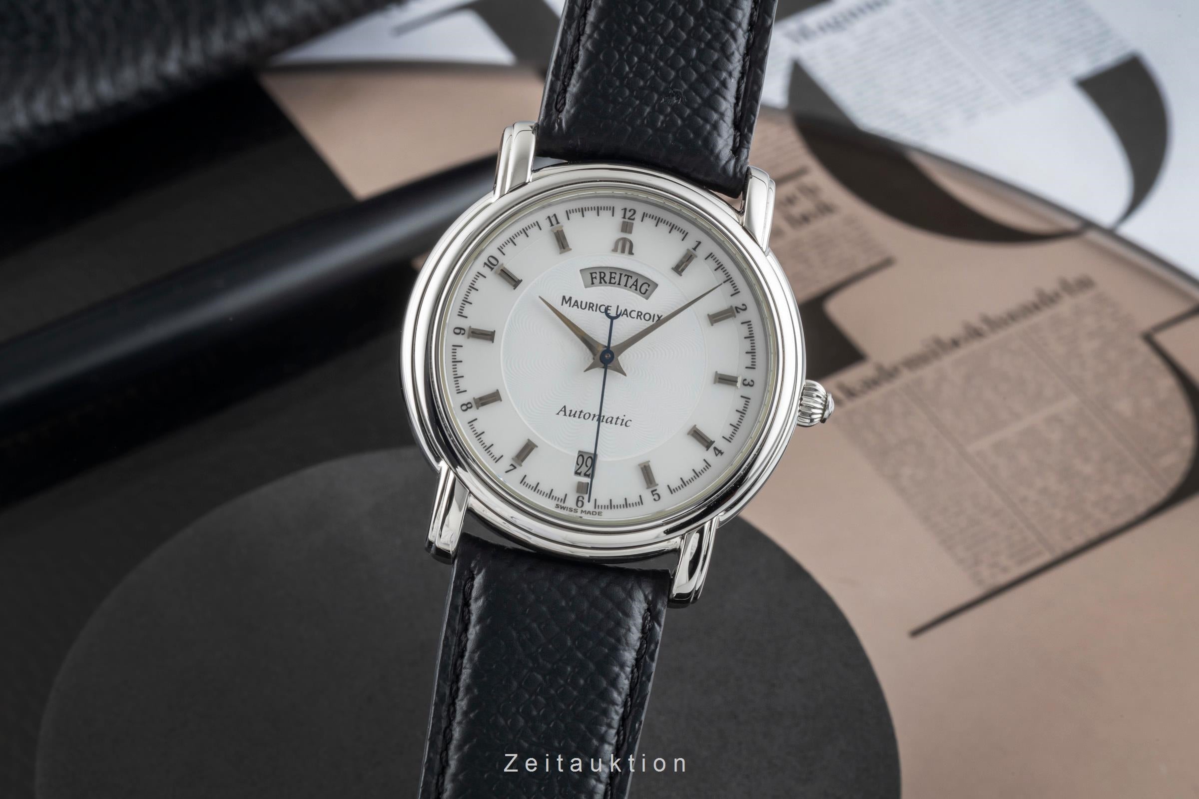 Maurice Lacroix Pontos steel automatic men's watch AC32831  [2602790]