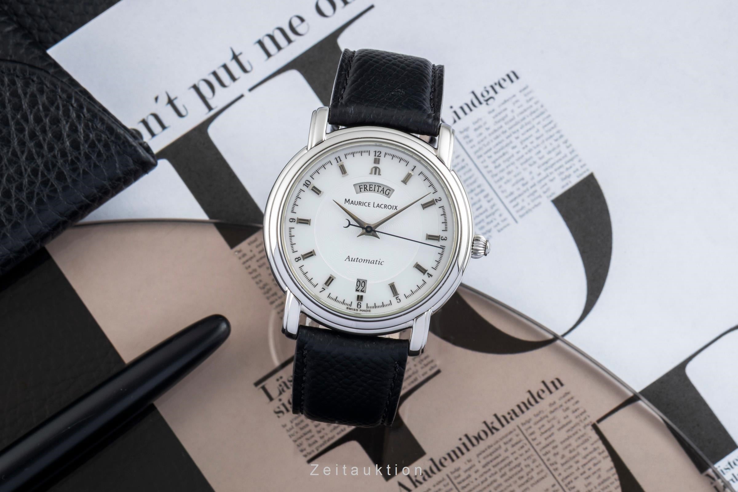 Maurice Lacroix Pontos steel automatic men's watch AC32831  [2602790]