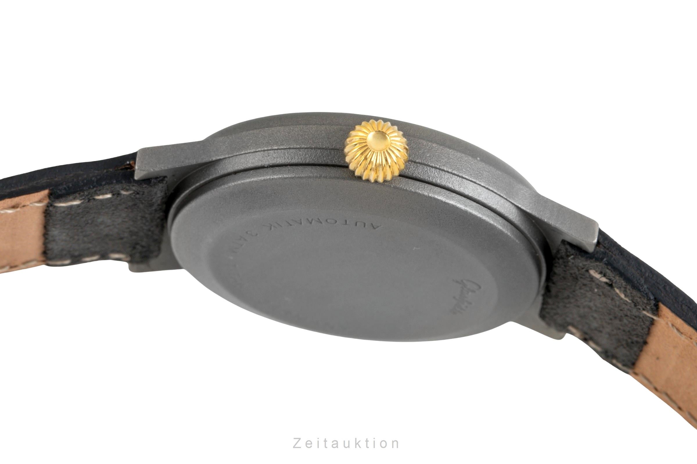 Glashütte Spezimat titanio automático reloj para caballeros 10-21-15-15-00  [2602792]