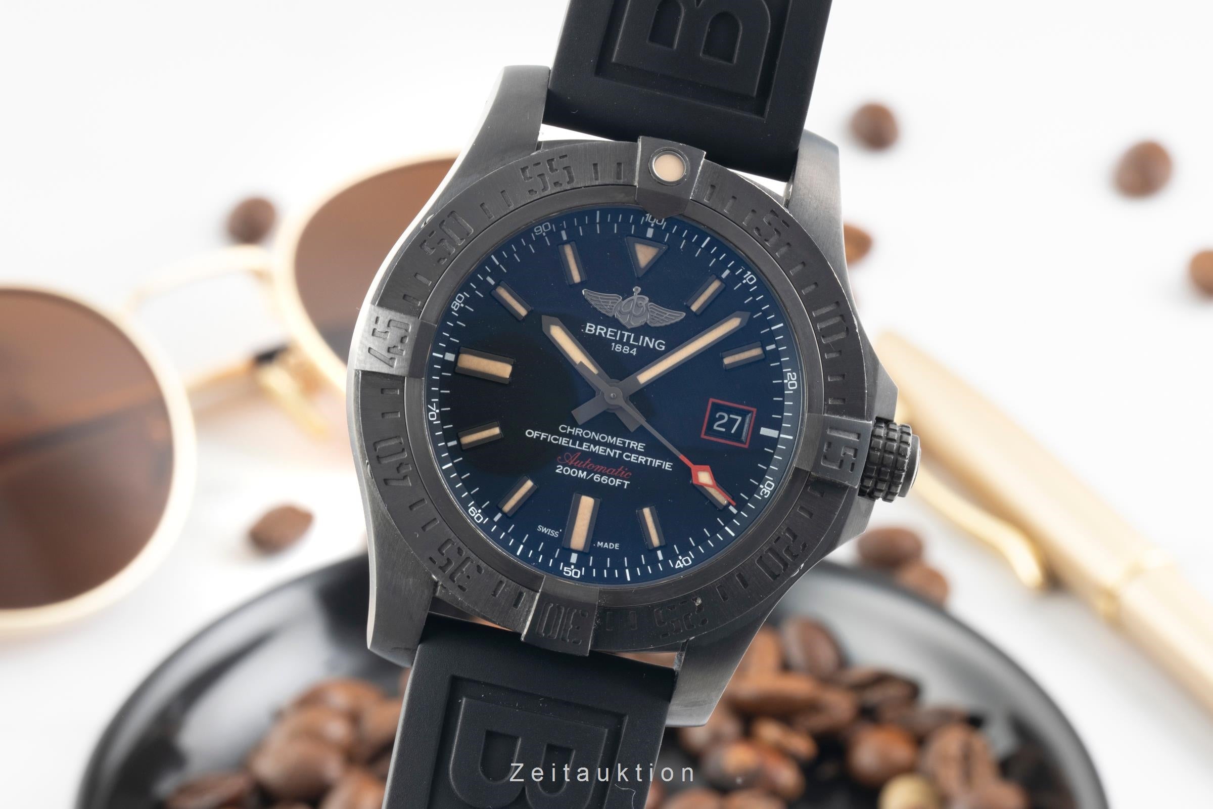 Breitling Avenger Blackbird 44 titanium automatic men's watch V1731110.BD74  [2602793]