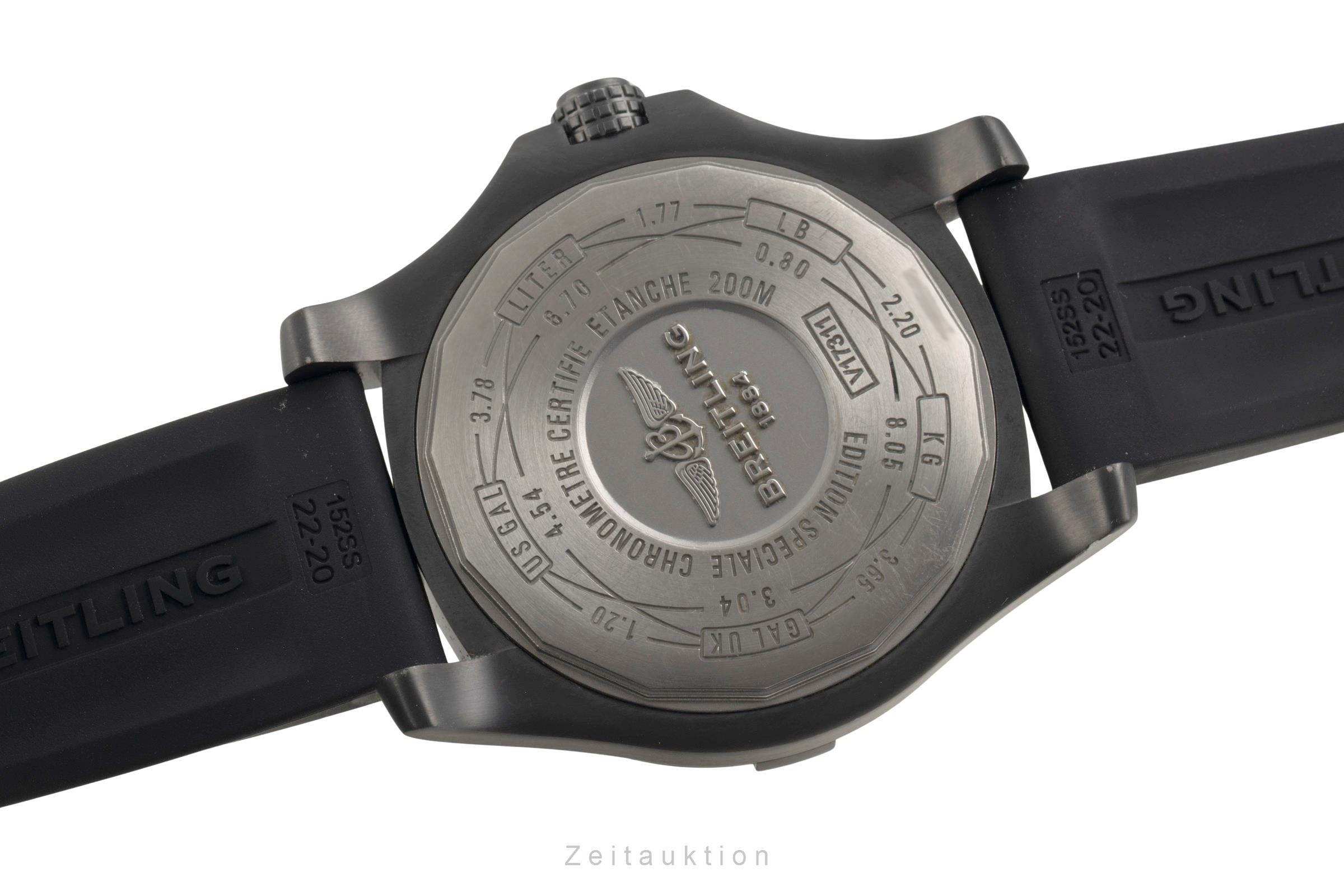 Breitling Avenger Blackbird 44 titanium automatic men's watch V1731110.BD74  [2602793]